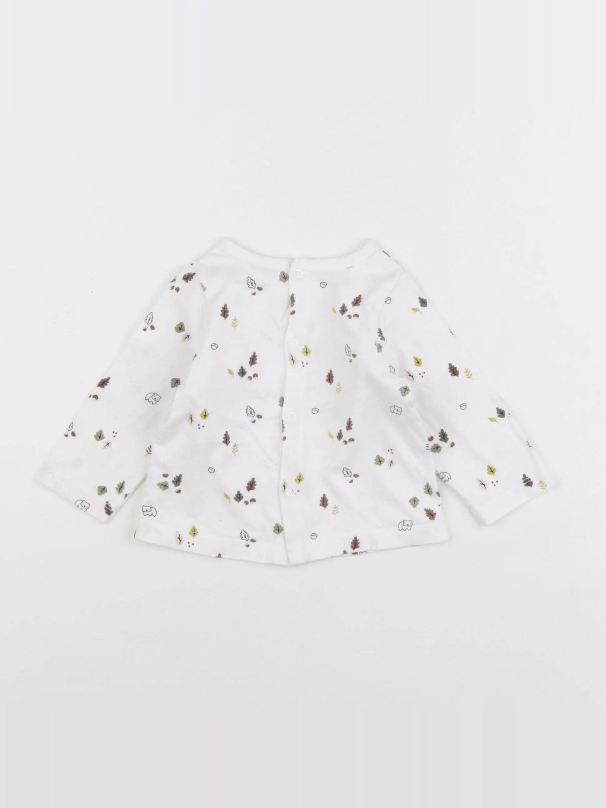 Vertbaudet - tee-shirt blanc - 6 mois