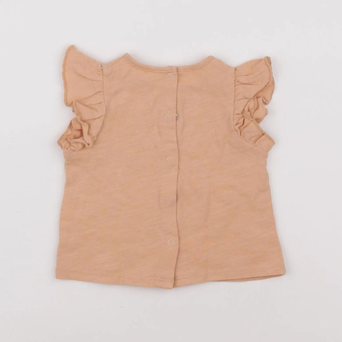 Vertbaudet - tee-shirt orange - 3 mois