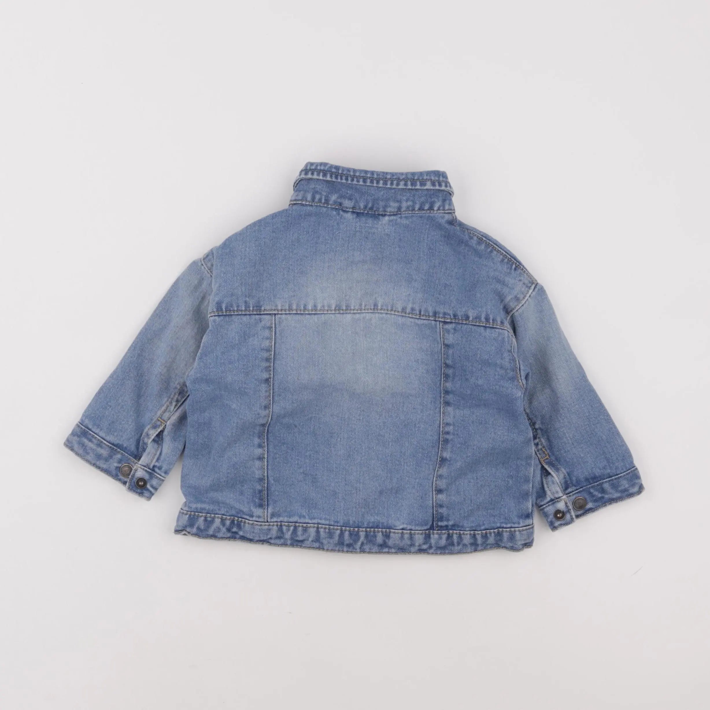 Vertbaudet - veste bleu - 12 mois