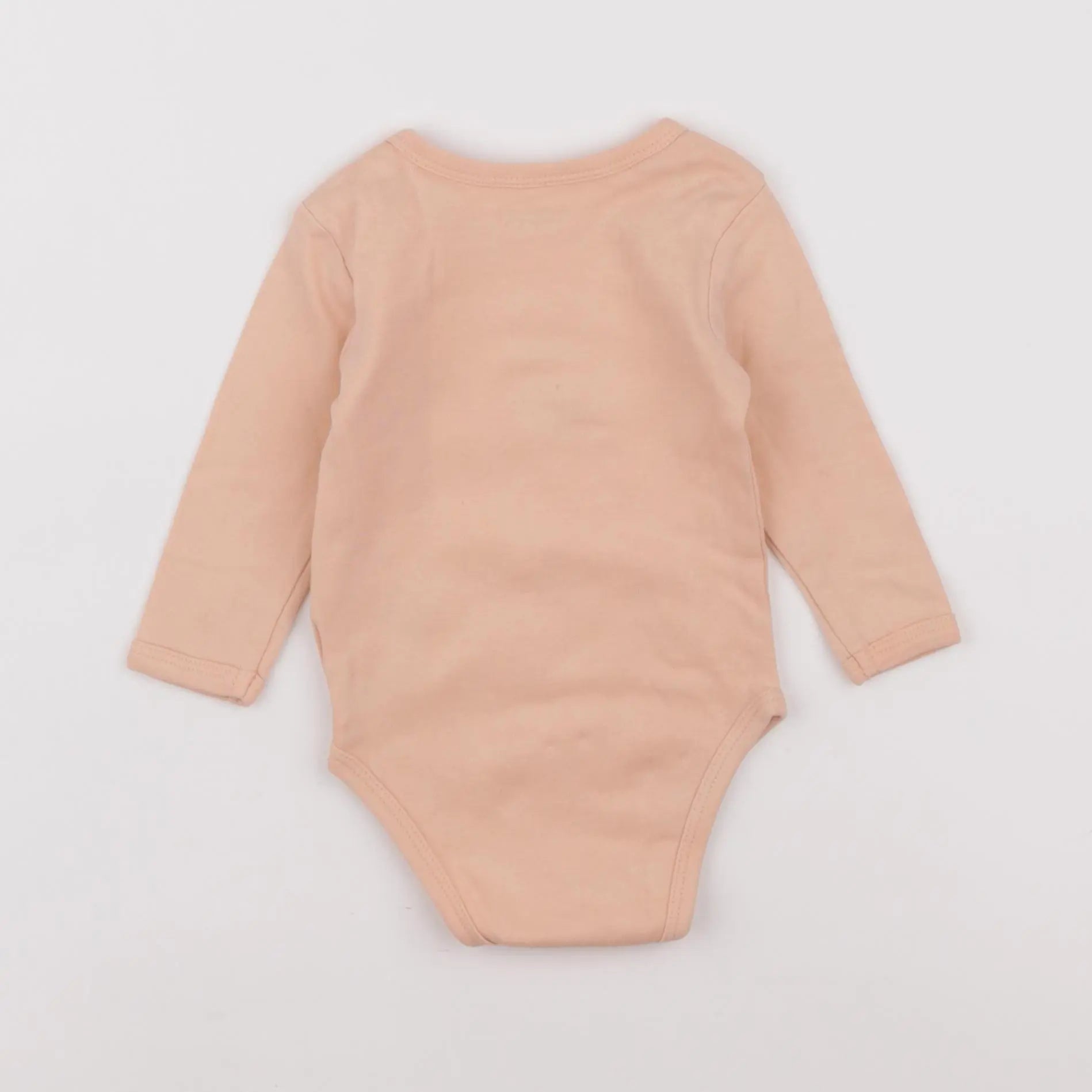 Vertbaudet - body orange - 6 mois