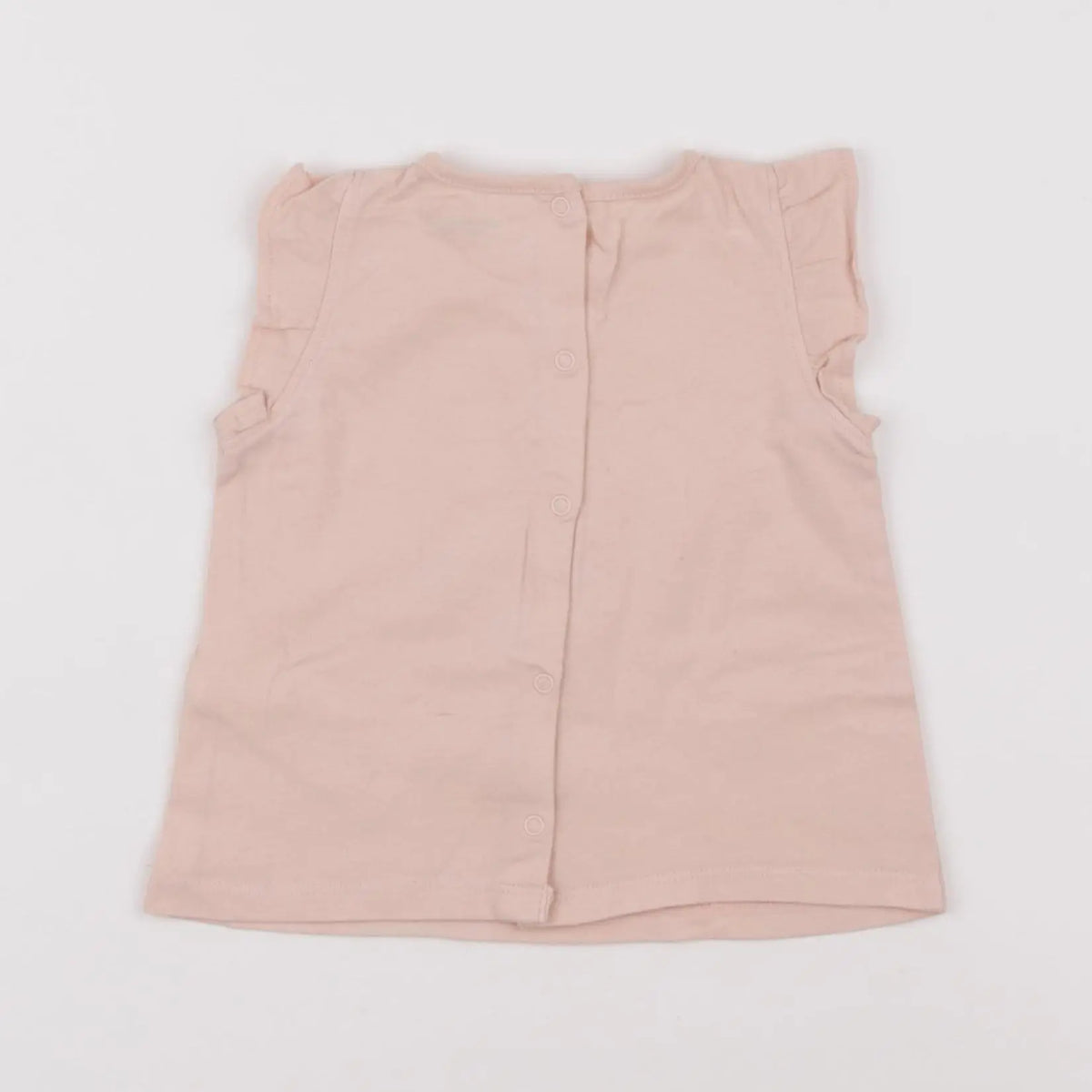 Vertbaudet - tee-shirt rose - 9 mois