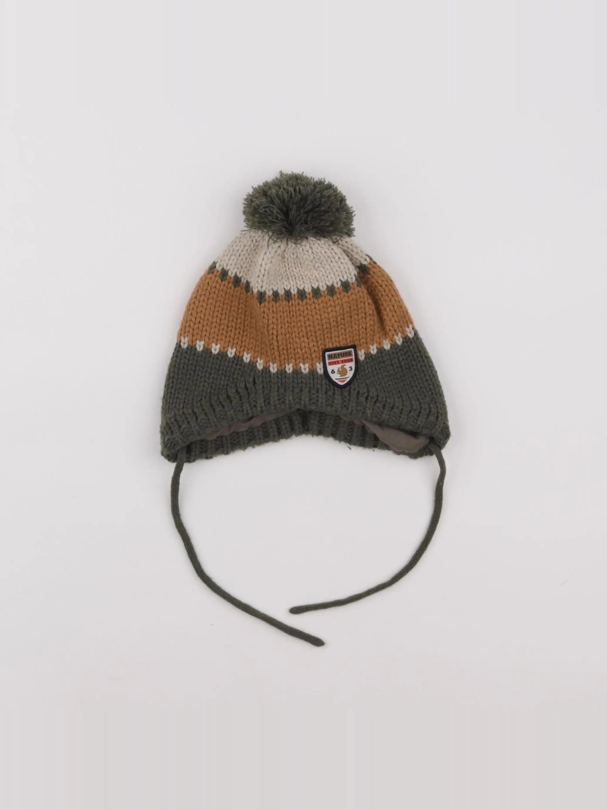 Vertbaudet - bonnet multicolore - 4/6 ans