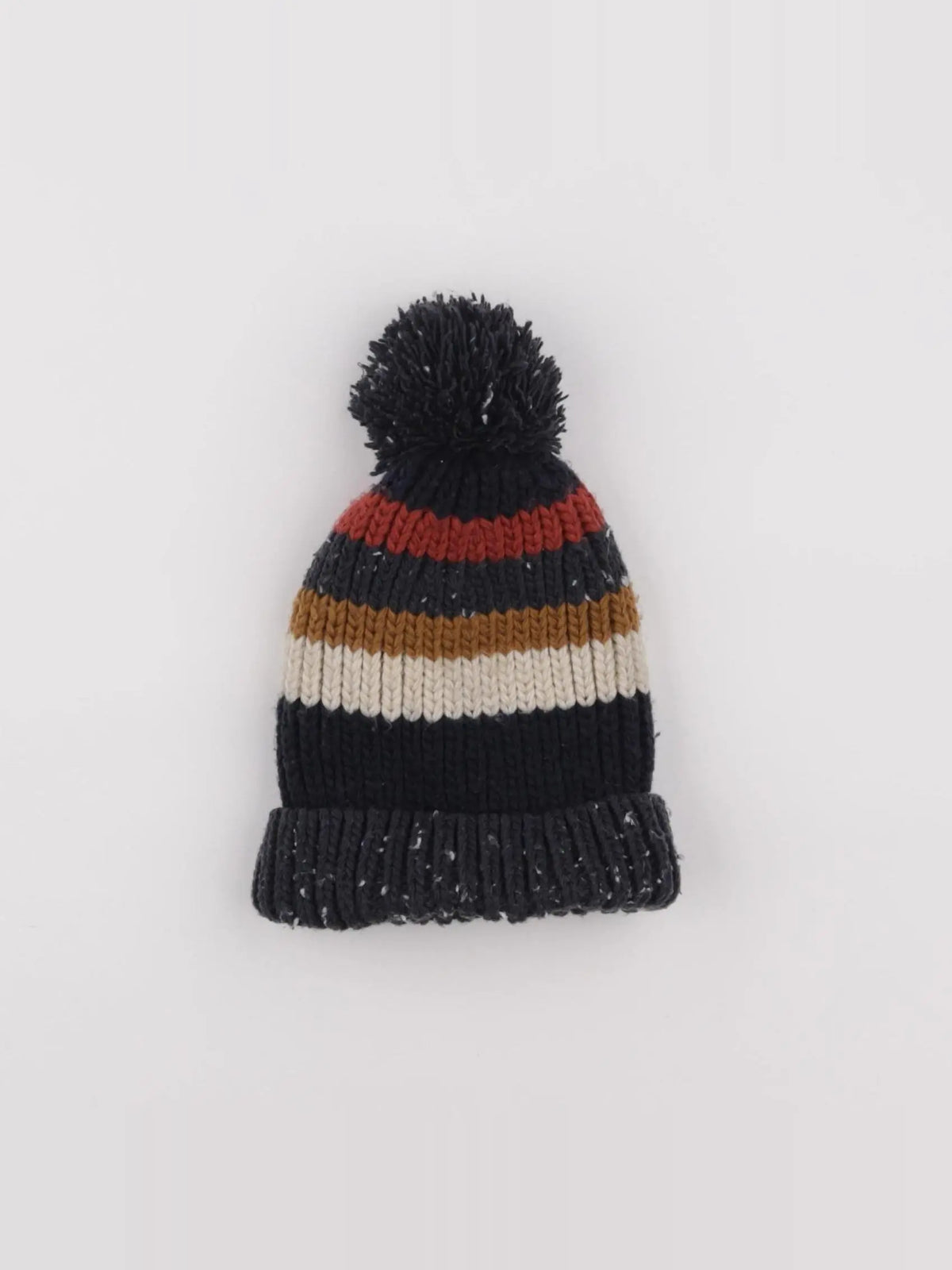 Vertbaudet - bonnet multicolore - 8/10 ans