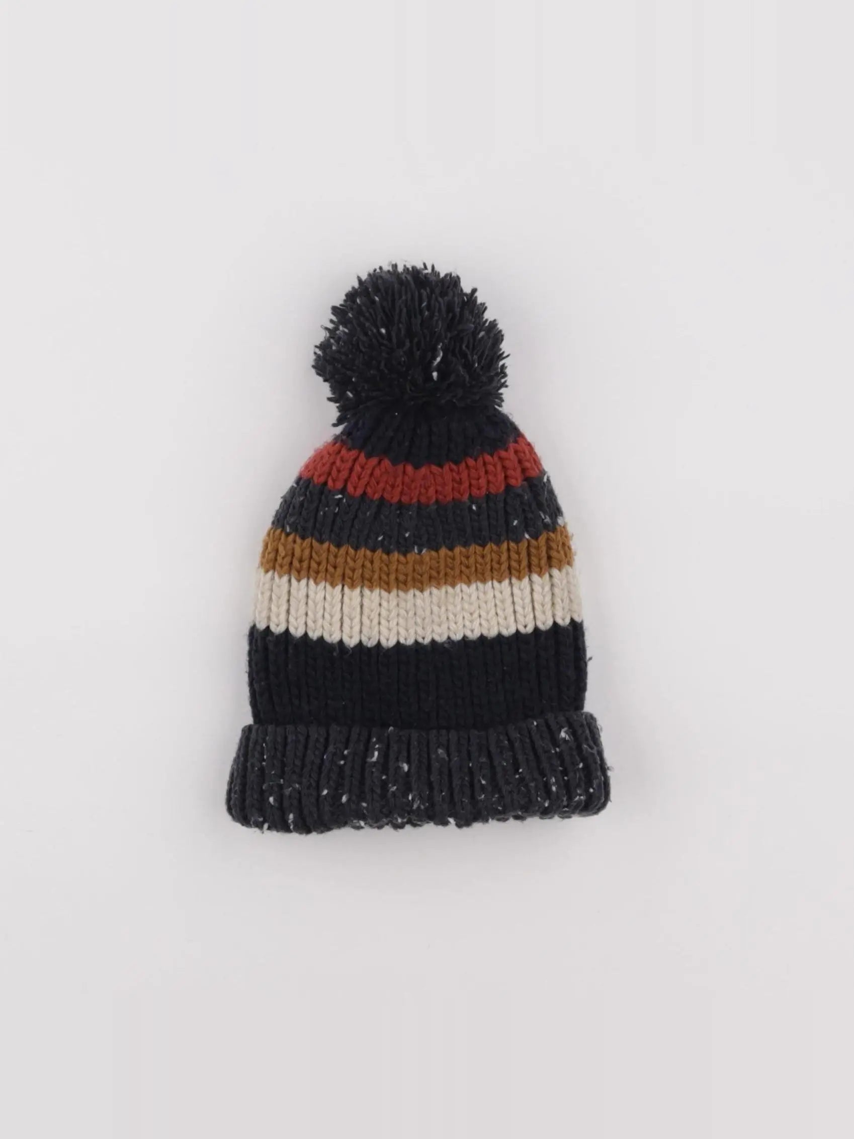 Vertbaudet - bonnet multicolore - 8/10 ans