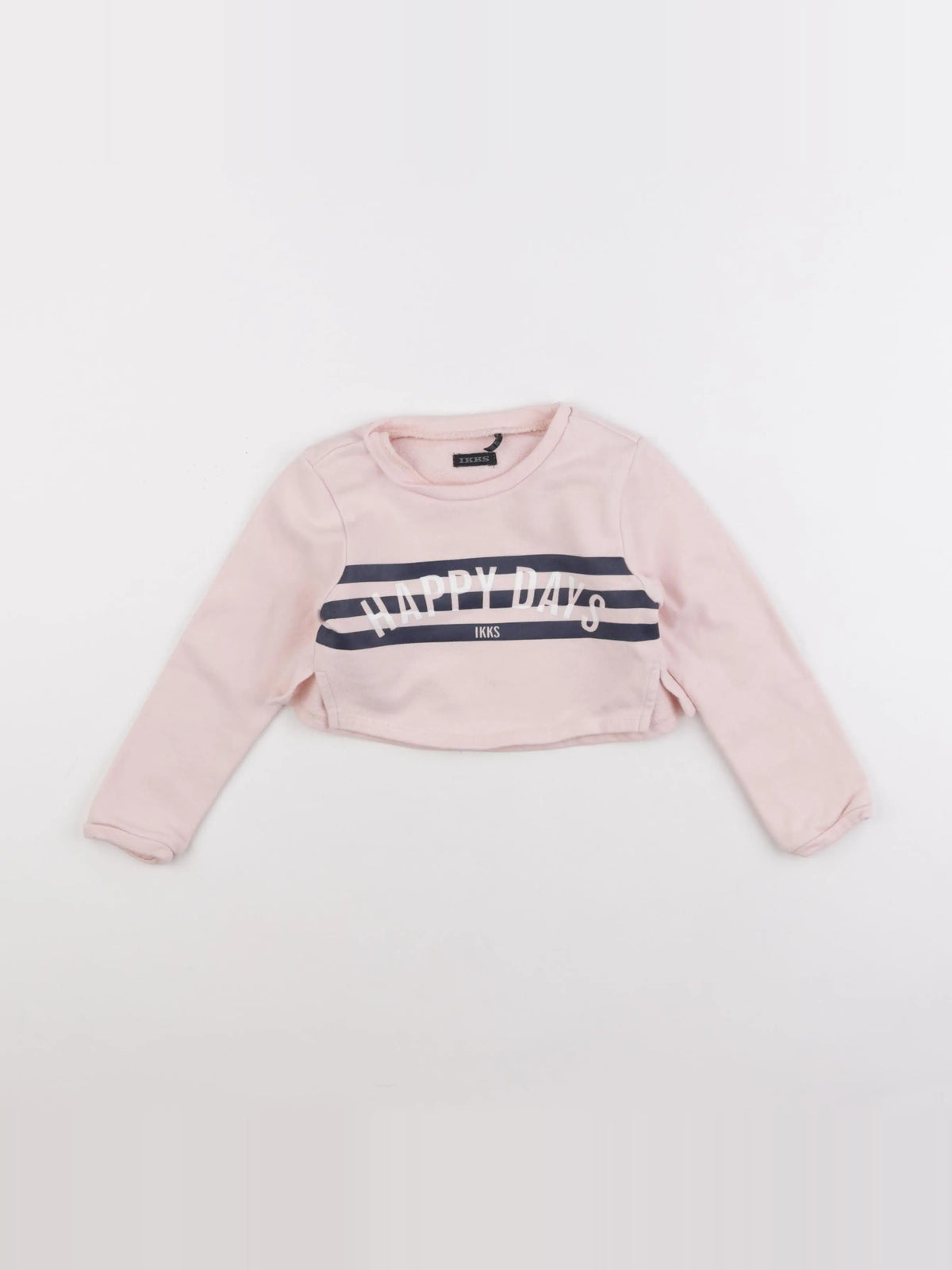 IKKS - sweat rose - 4 ans