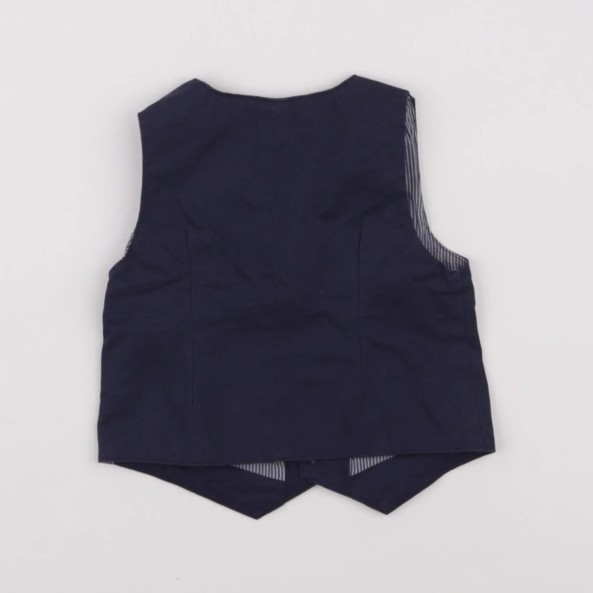 Vertbaudet - gilet bleu - 12 mois