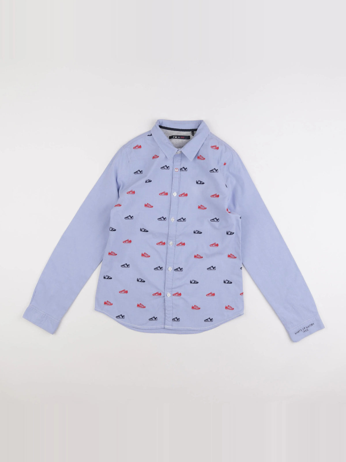 IKKS - chemise bleu - 12 ans