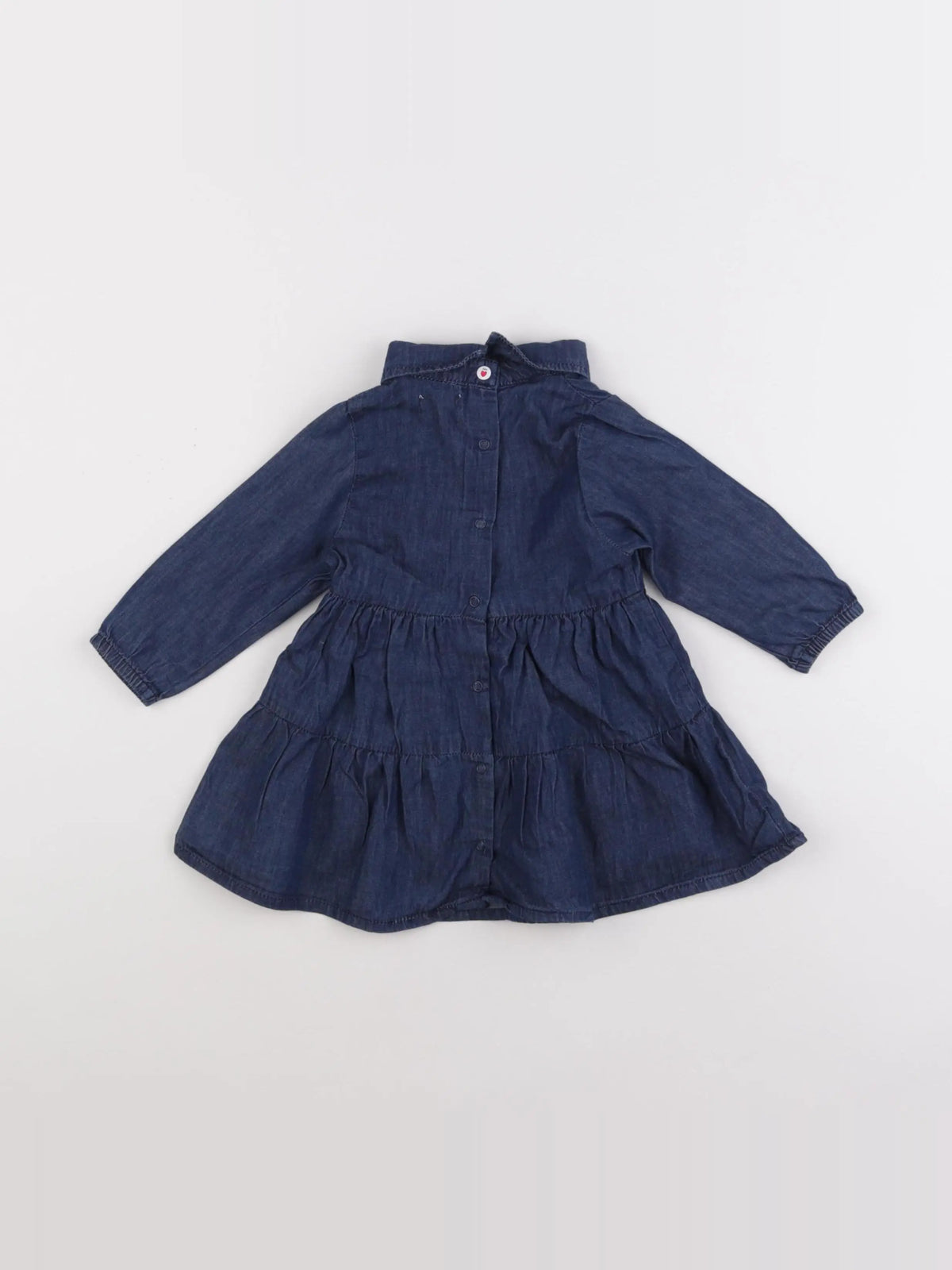 IKKS - robe bleu - 12 mois