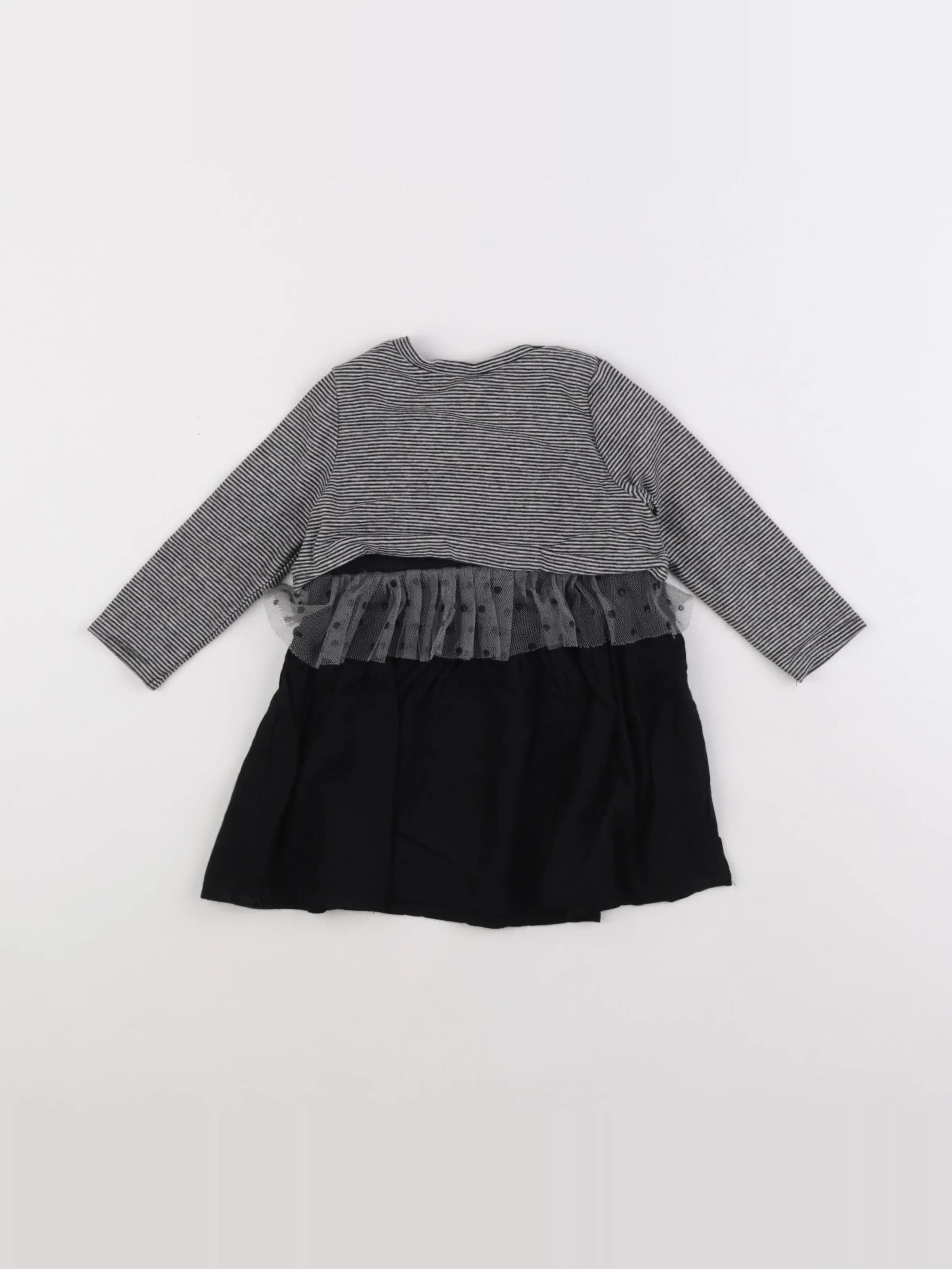 IKKS - robe noir - 12 mois
