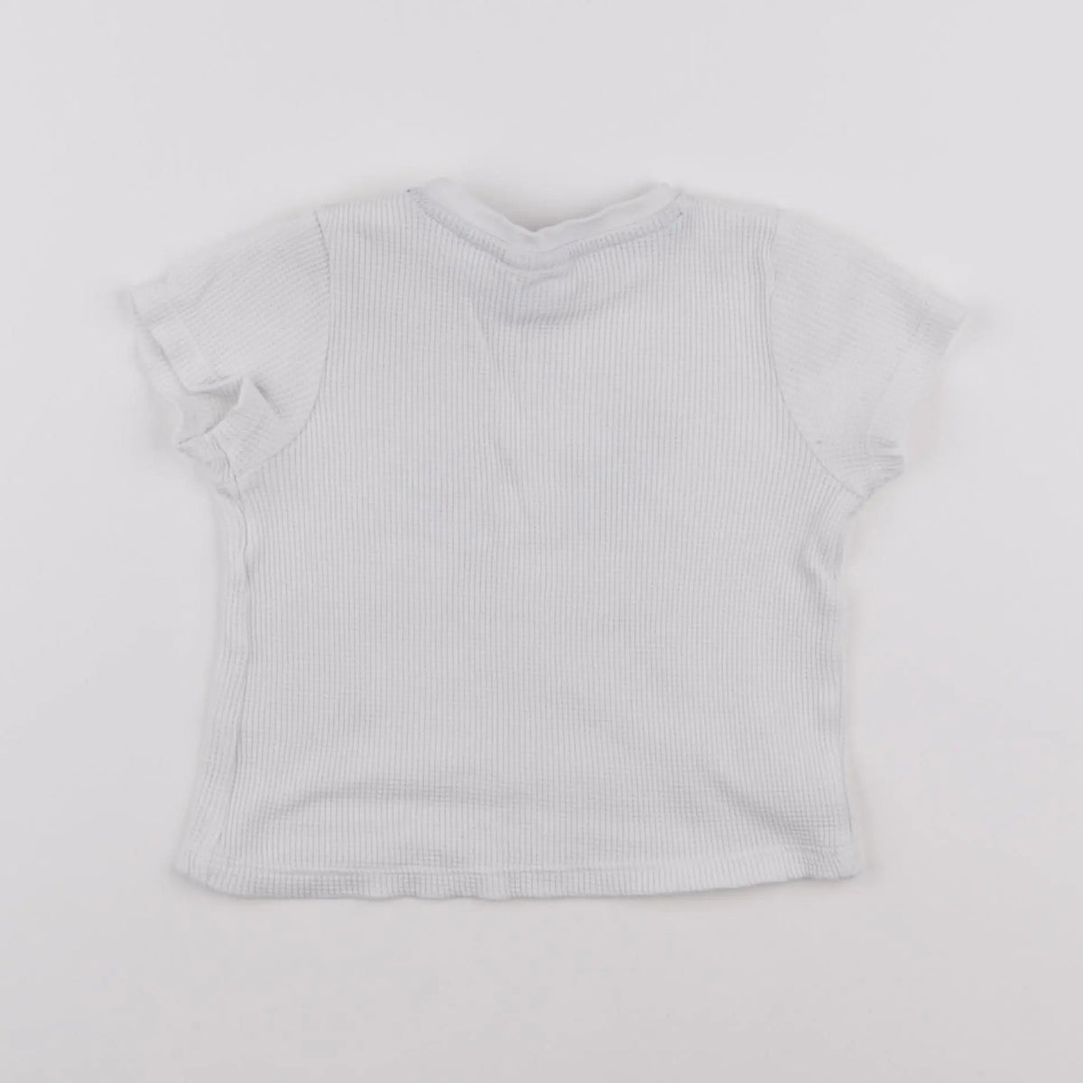 Vertbaudet - tee-shirt blanc - 12 mois