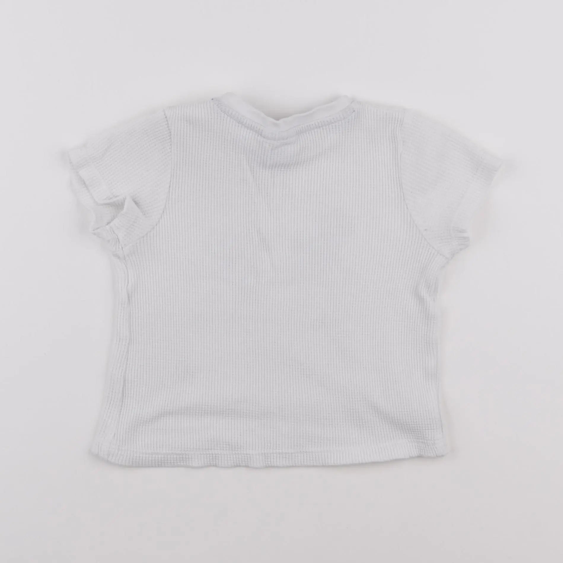 Vertbaudet - tee-shirt blanc - 12 mois