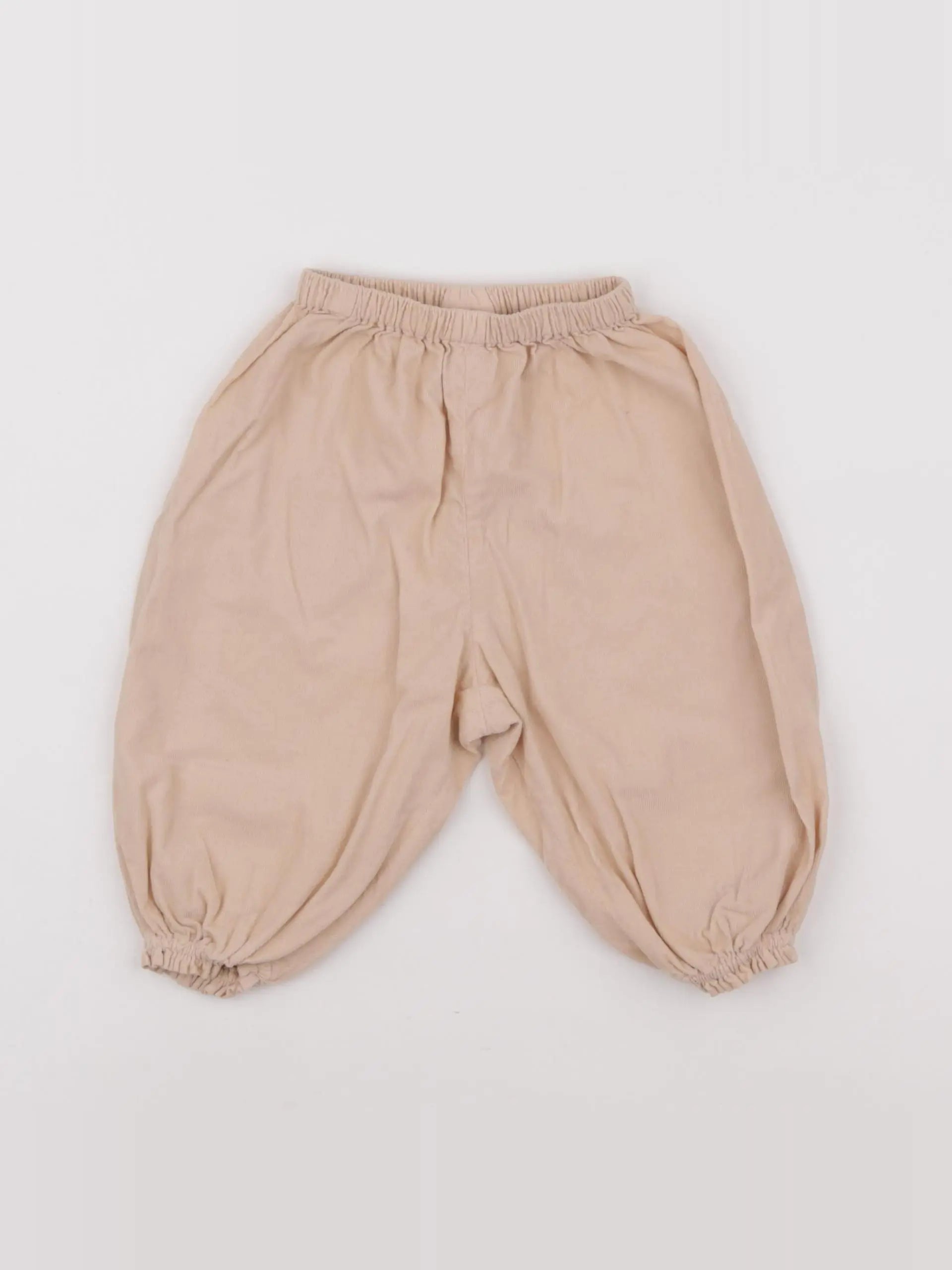 Bonton - sarouel beige - 12 mois