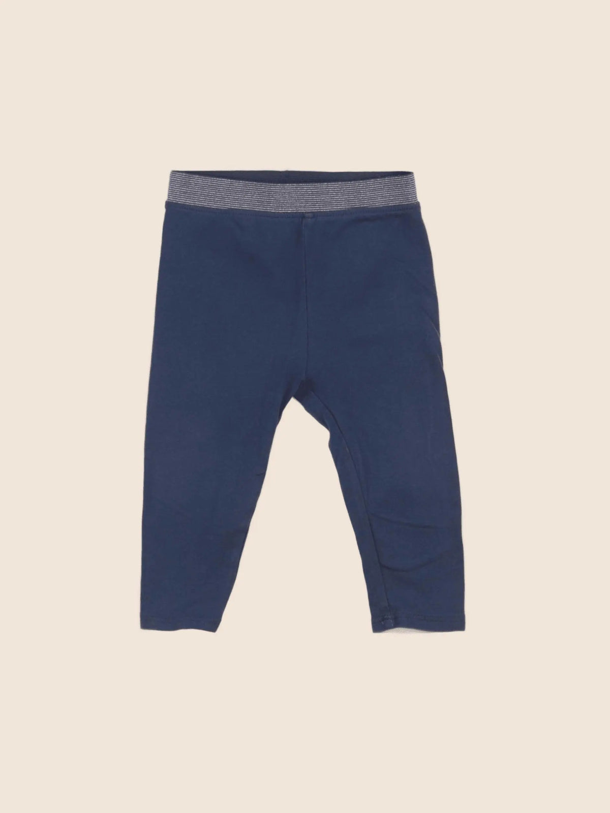 Vertbaudet - legging bleu - 12 mois