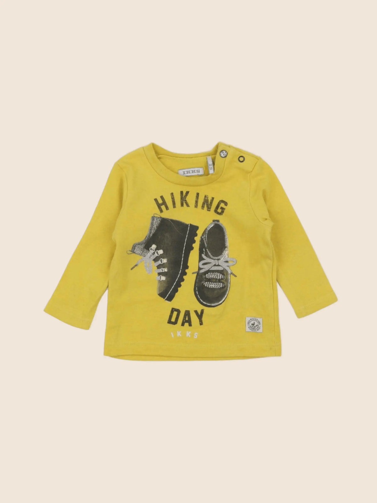 IKKS - tee-shirt jaune - 3 mois