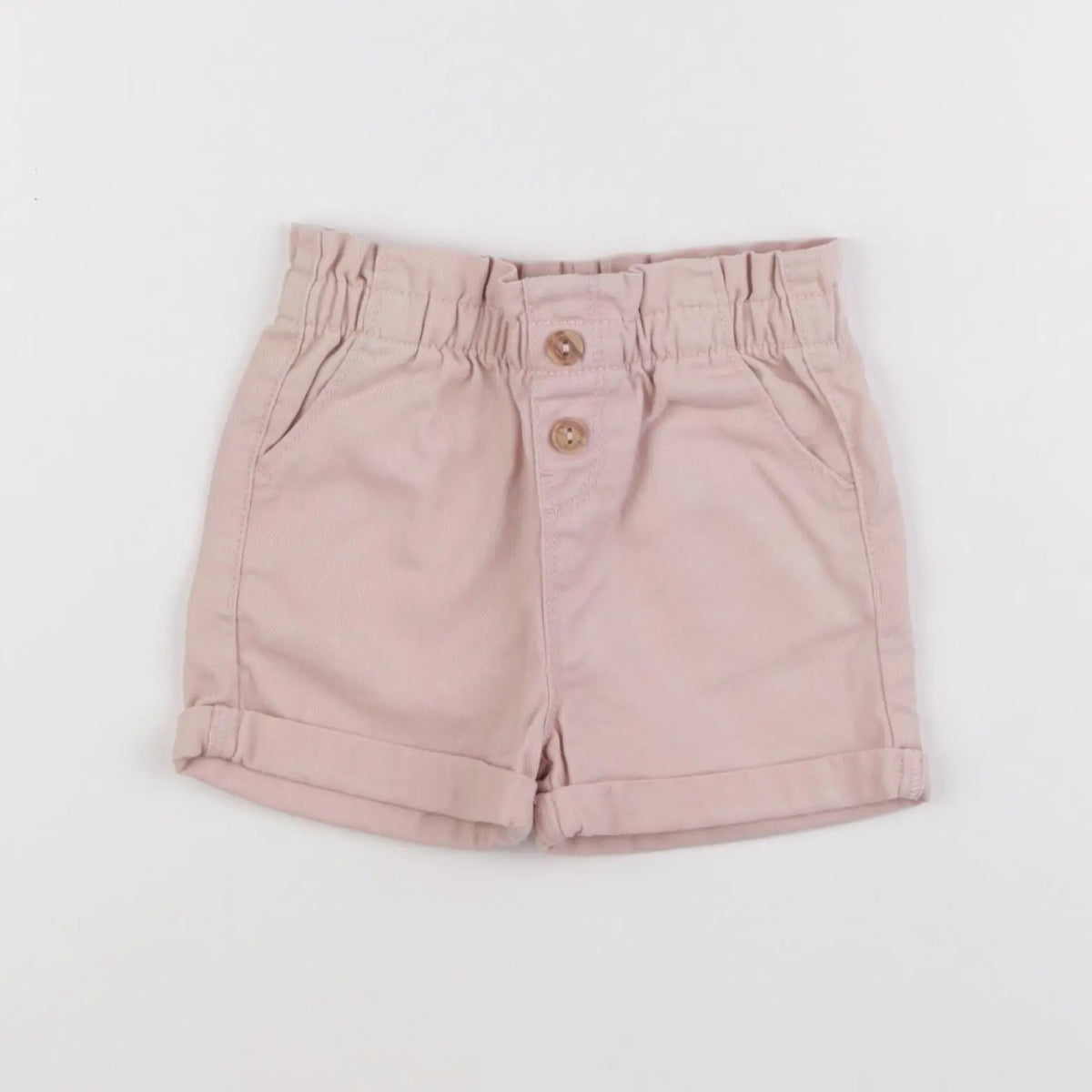 Vertbaudet - short rose - 18 mois