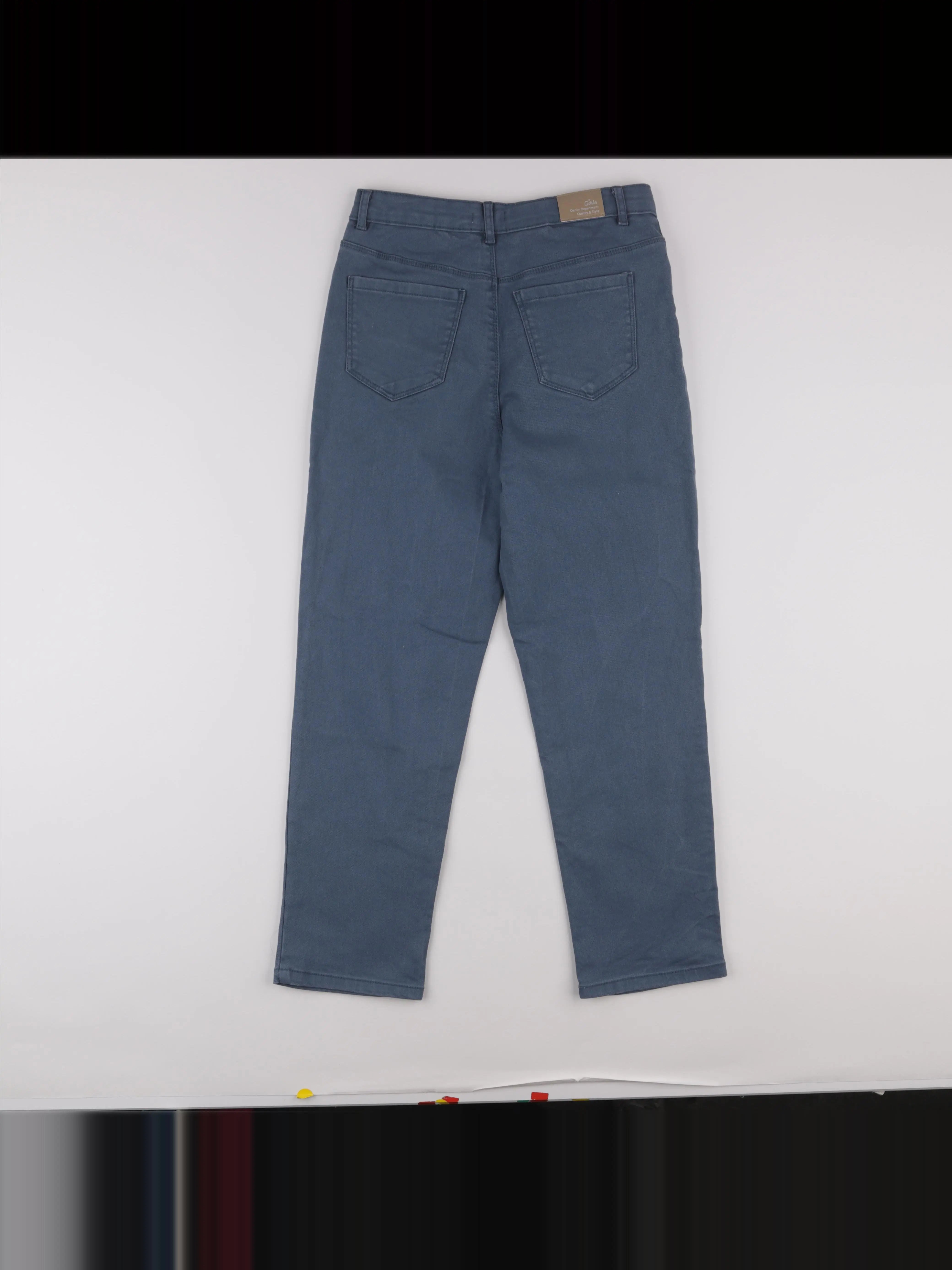 Vertbaudet - pantalon bleu - 14 ans