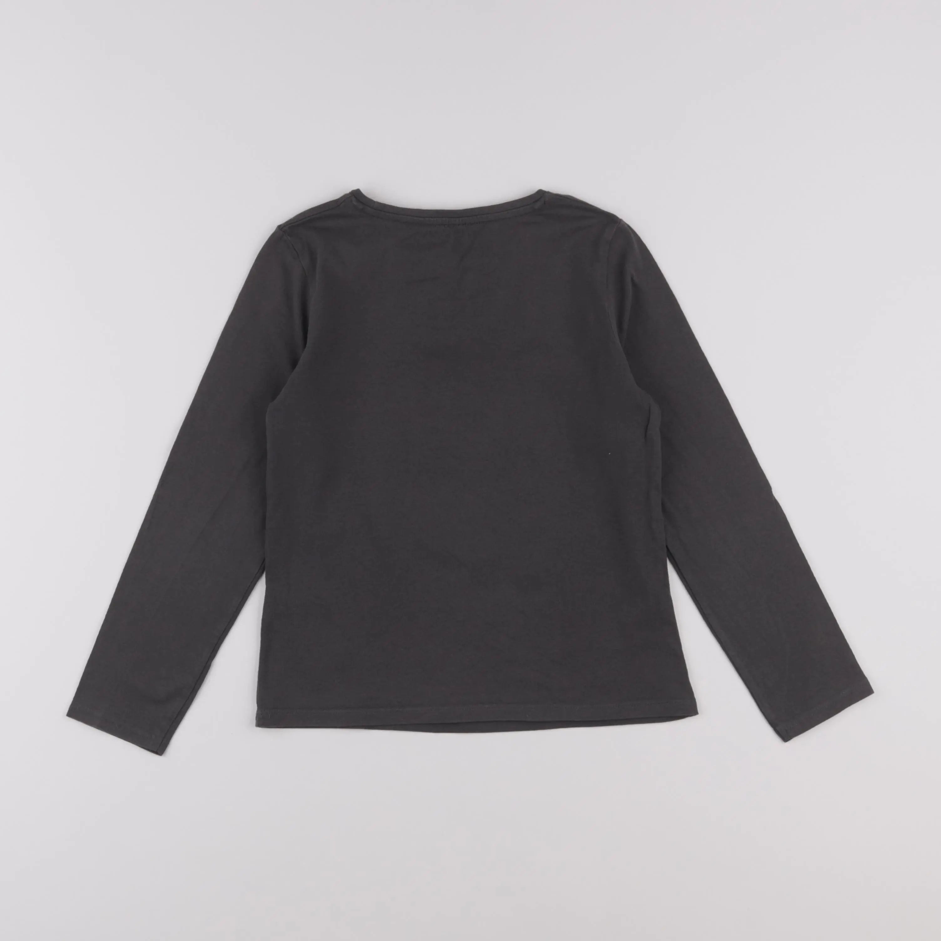 Vertbaudet - tee-shirt gris - 8 ans