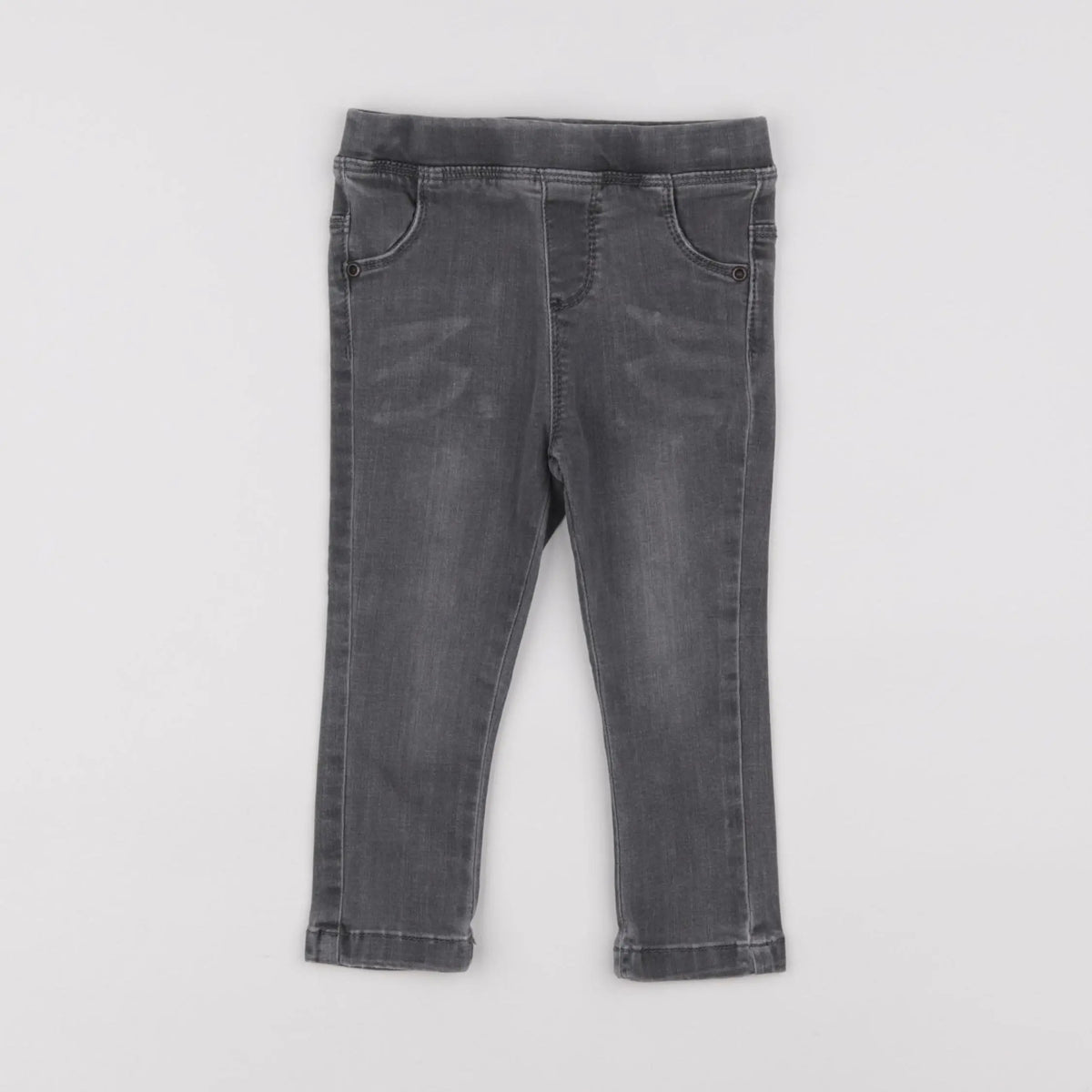 Vertbaudet - jegging gris - 24 mois