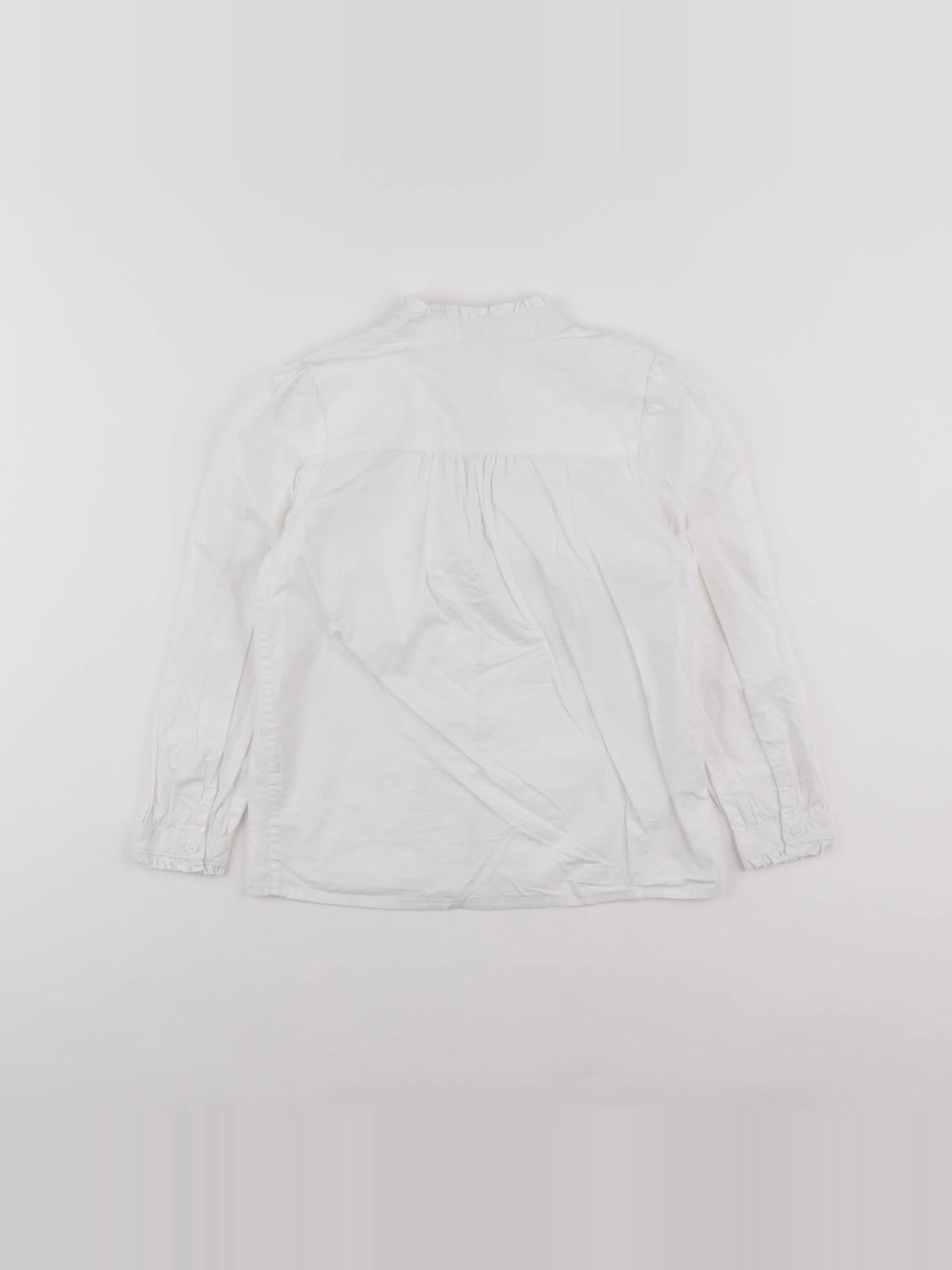 Monoprix - blouse blanc - 8 ans