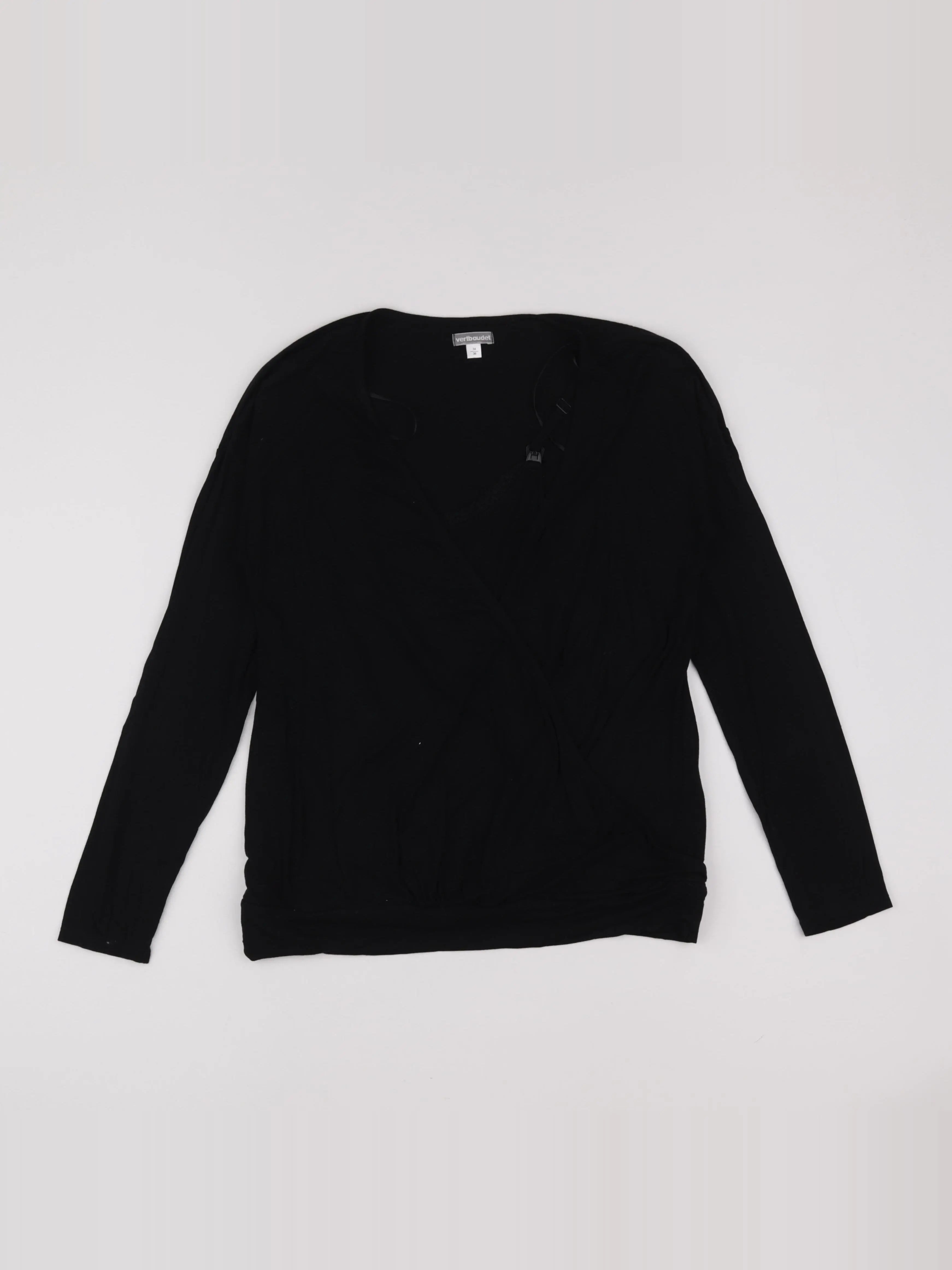 Vertbaudet - tee-shirt grossesse noir - 34 à 36