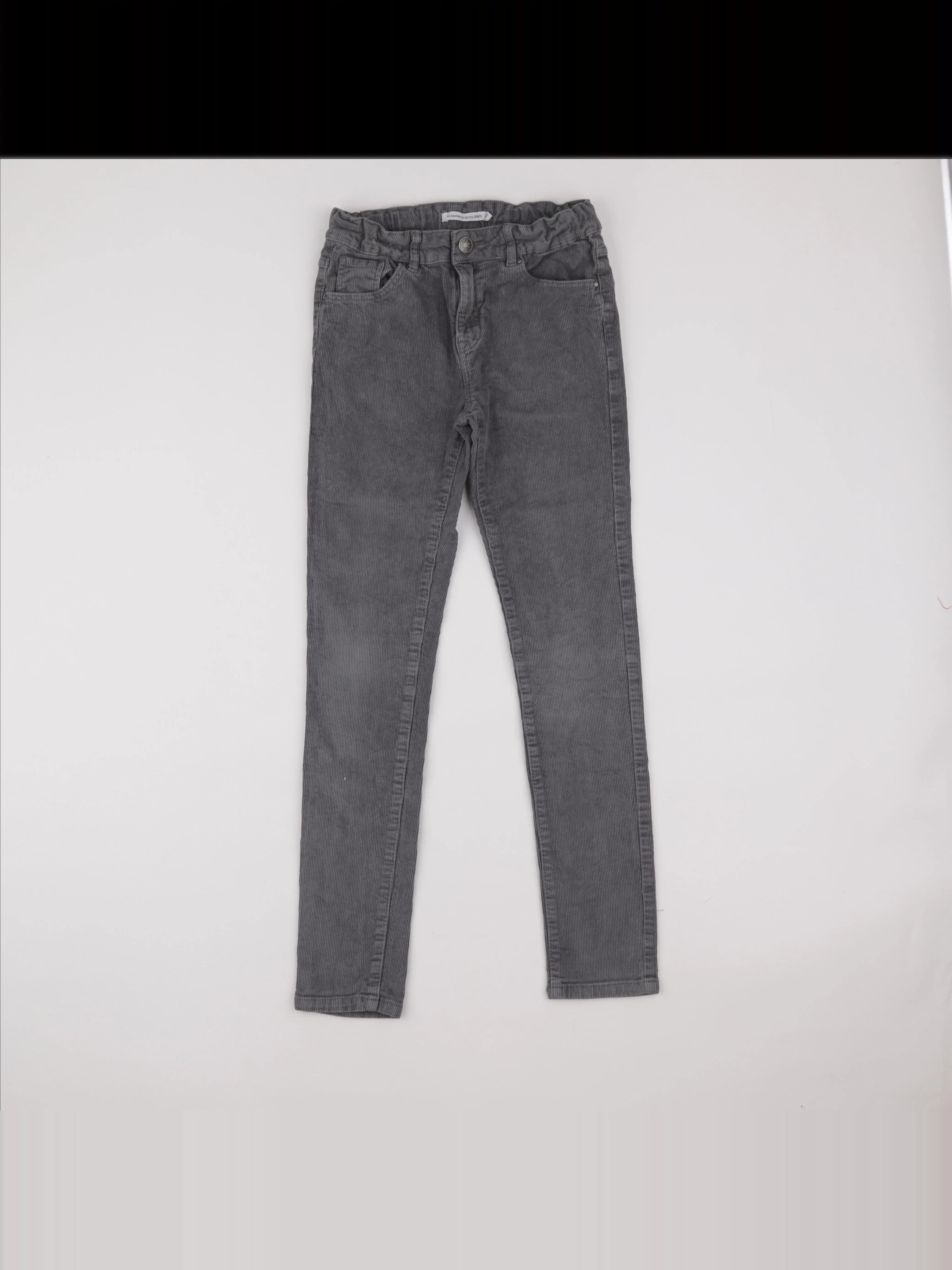 Monoprix - pantalon gris - 12 ans