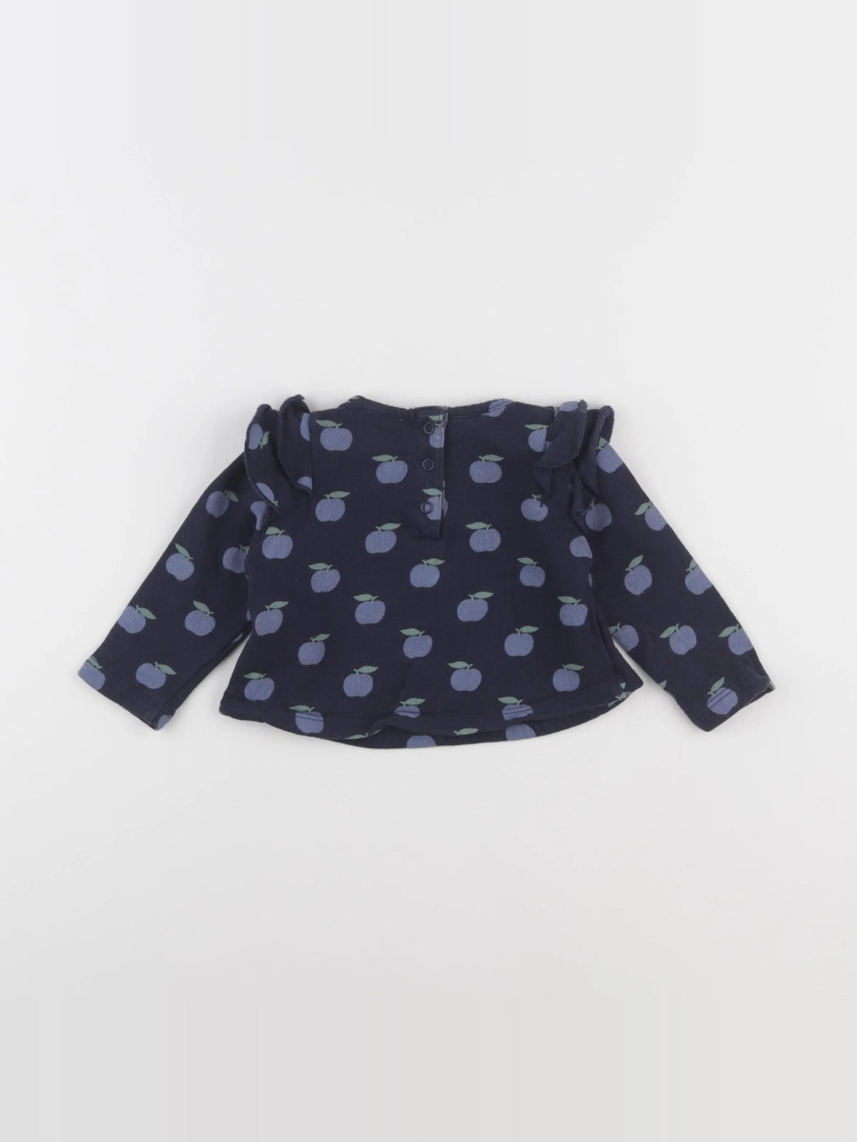 Boutchou - sweat bleu - 6 mois