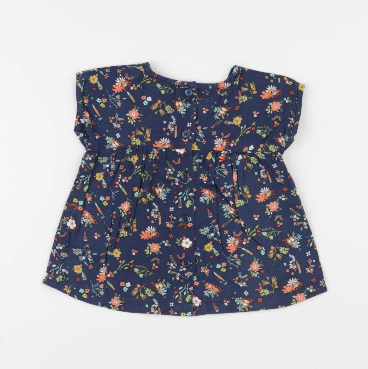 Vertbaudet - blouse multicolore - 9 mois