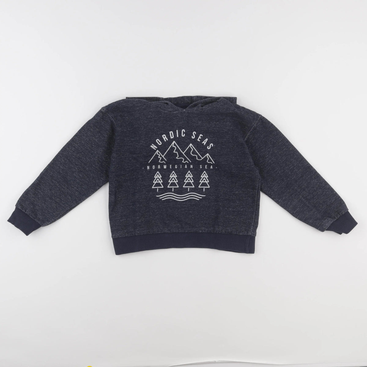 Vertbaudet - sweat bleu - 6 ans