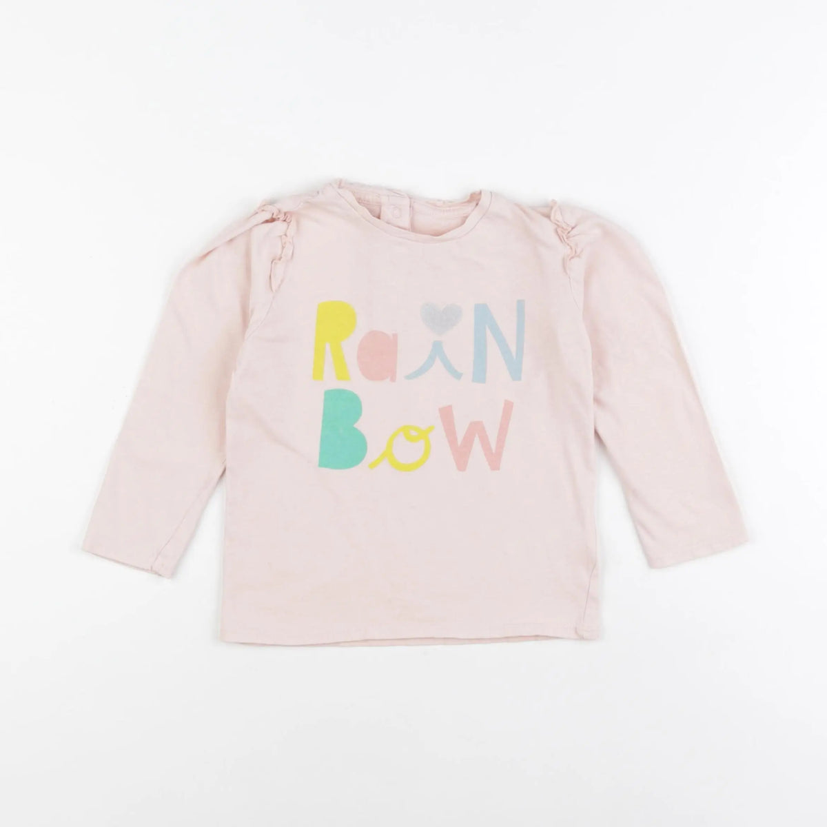 Vertbaudet - tee-shirt rose - 3 ans