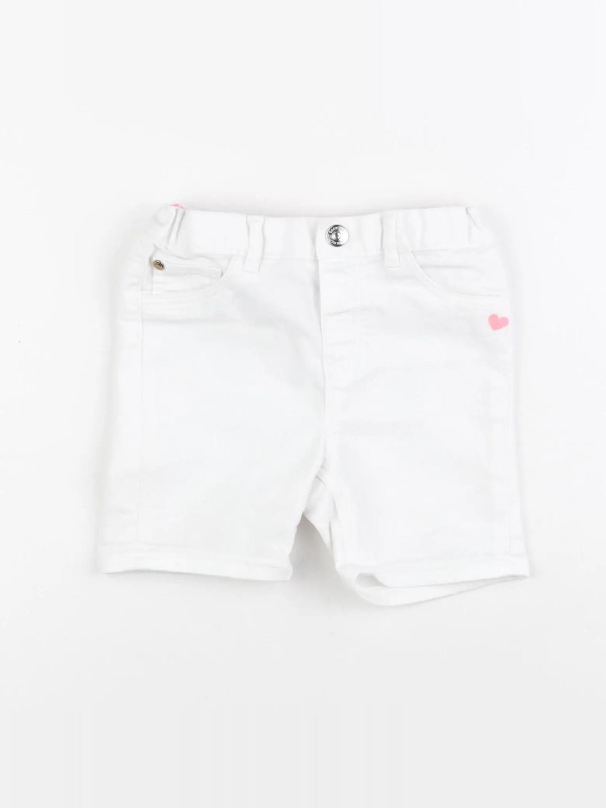 H&M - short blanc - 1 an à 2 ans