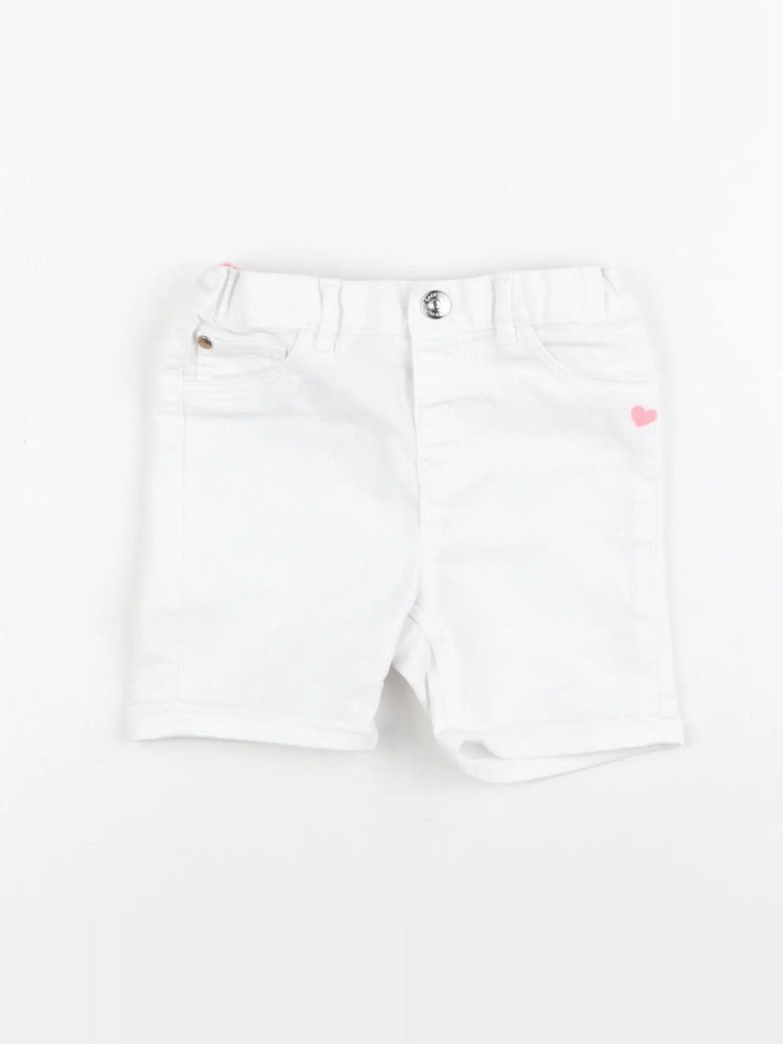 H&M - short blanc - 1 an à 2 ans
