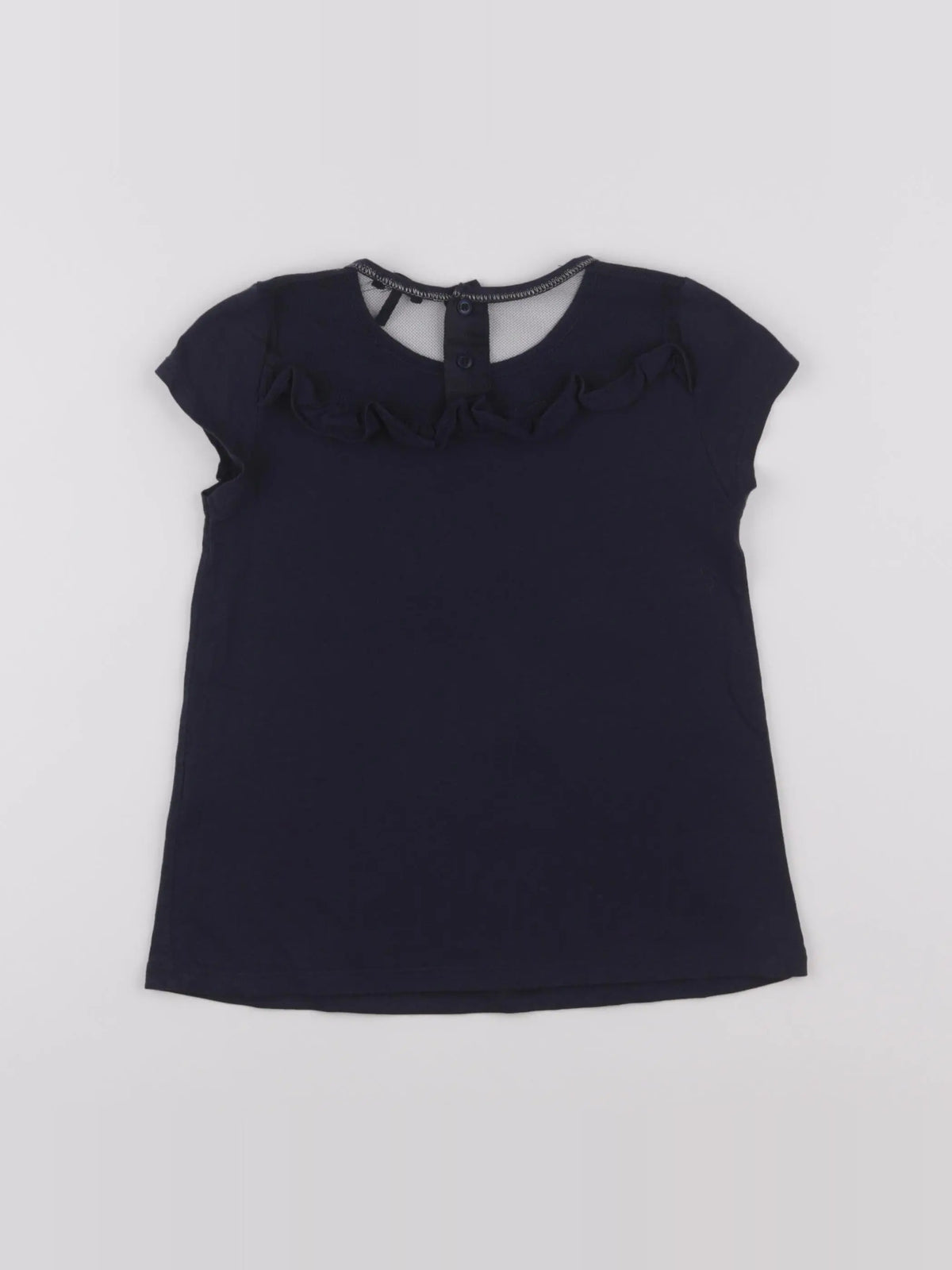 IKKS - tee-shirt bleu - 8 ans