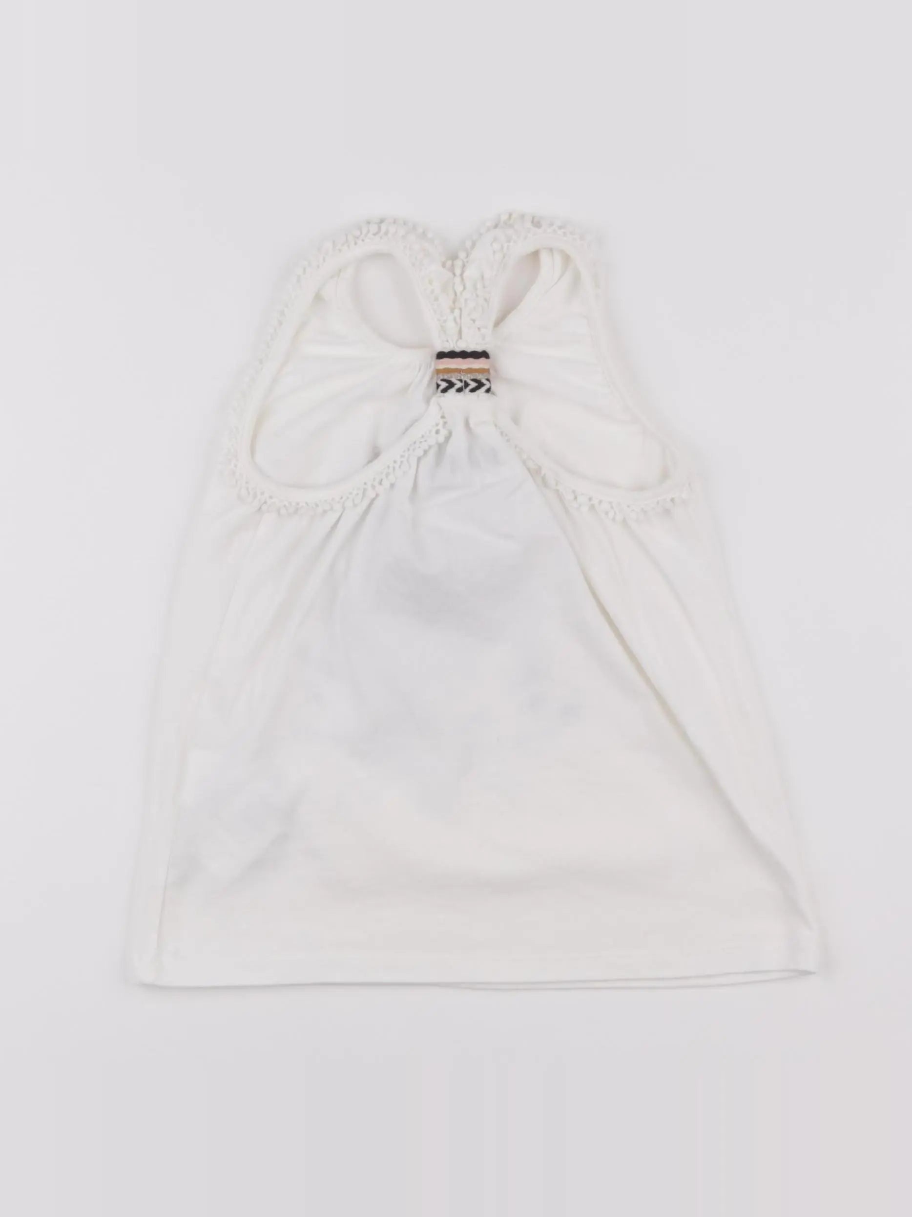 IKKS - débardeur blanc - 8 ans