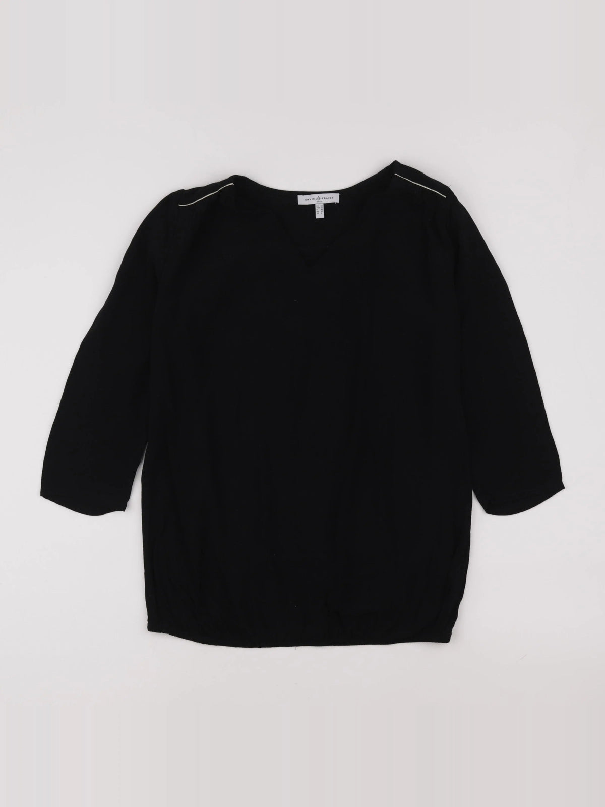 Envie de fraise - blouse grossesse noir - 38