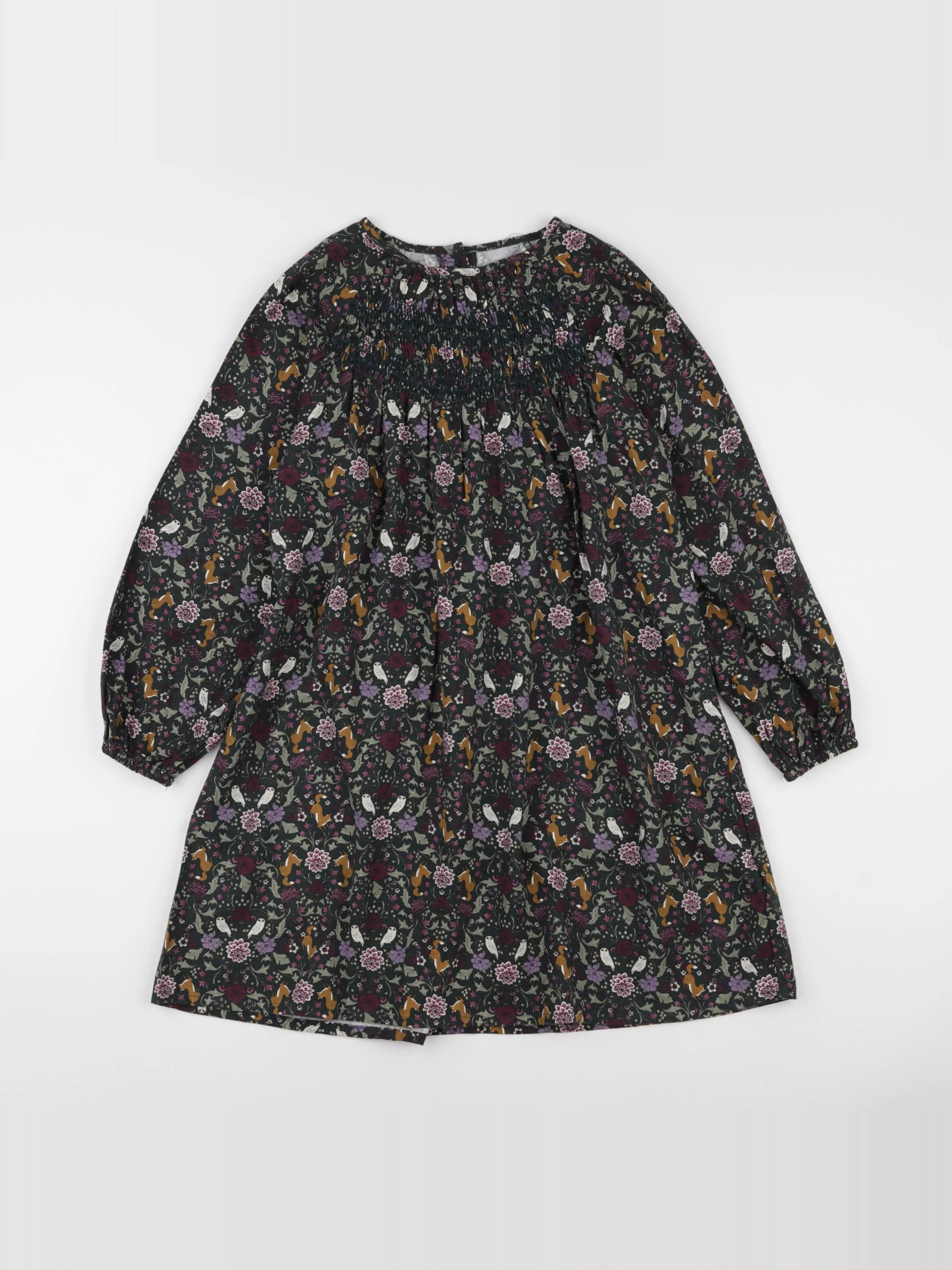 Vertbaudet - robe vert - 10 ans