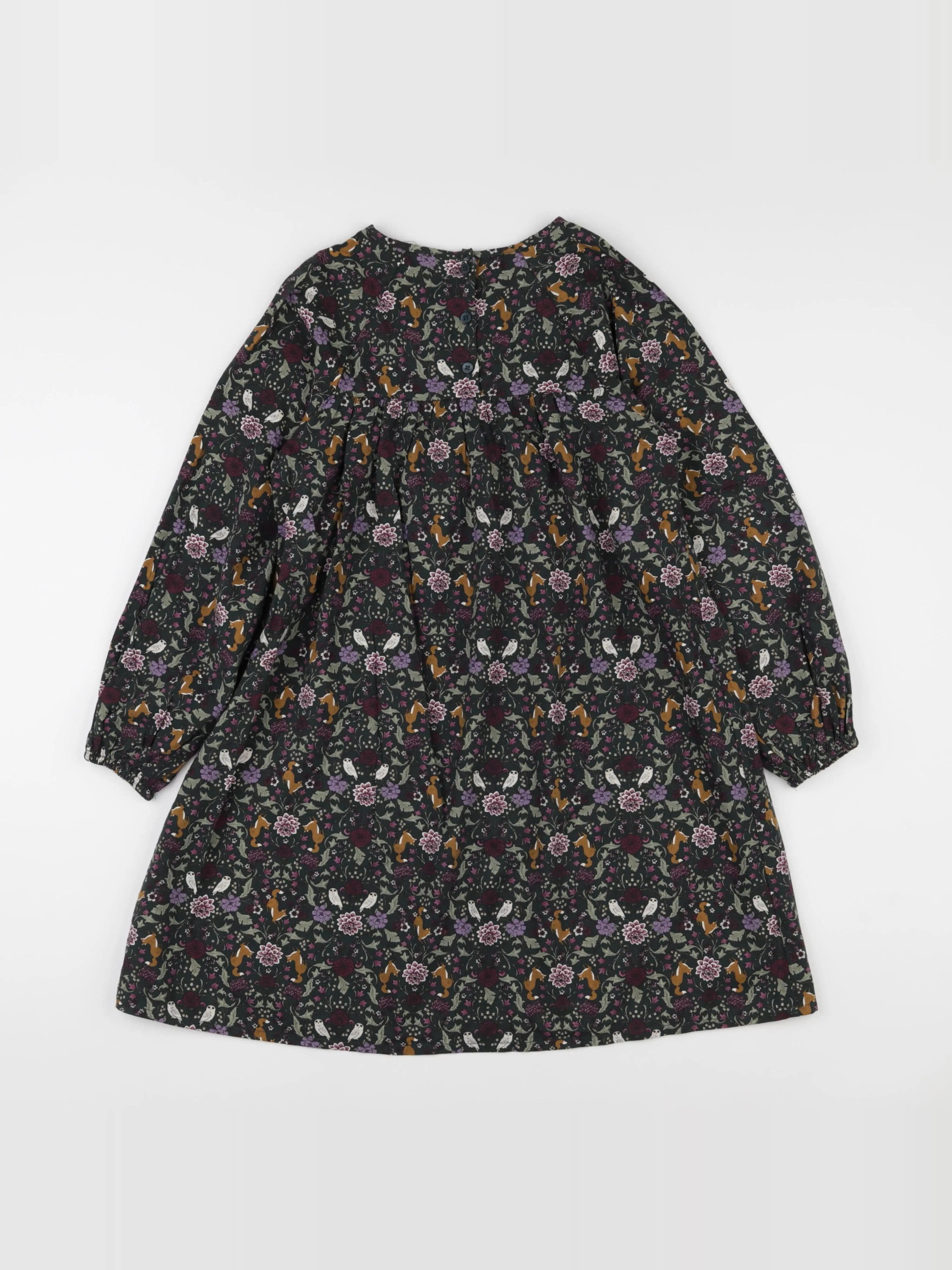 Vertbaudet - robe vert - 10 ans