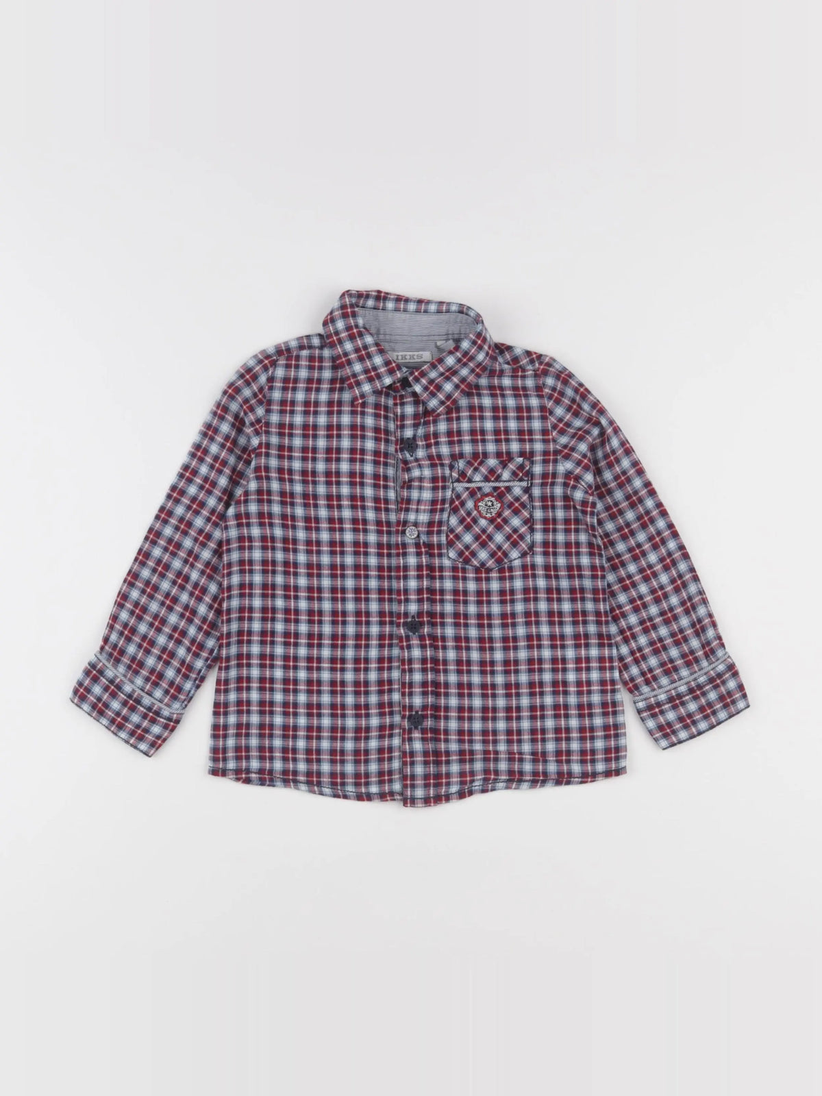 IKKS - chemise rouge - 18 mois