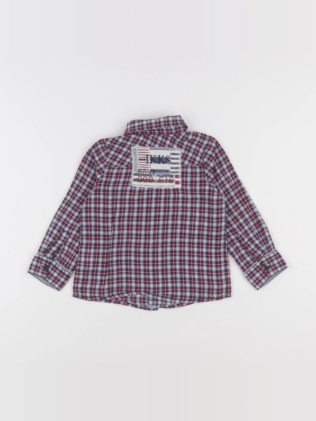 IKKS - chemise rouge - 18 mois
