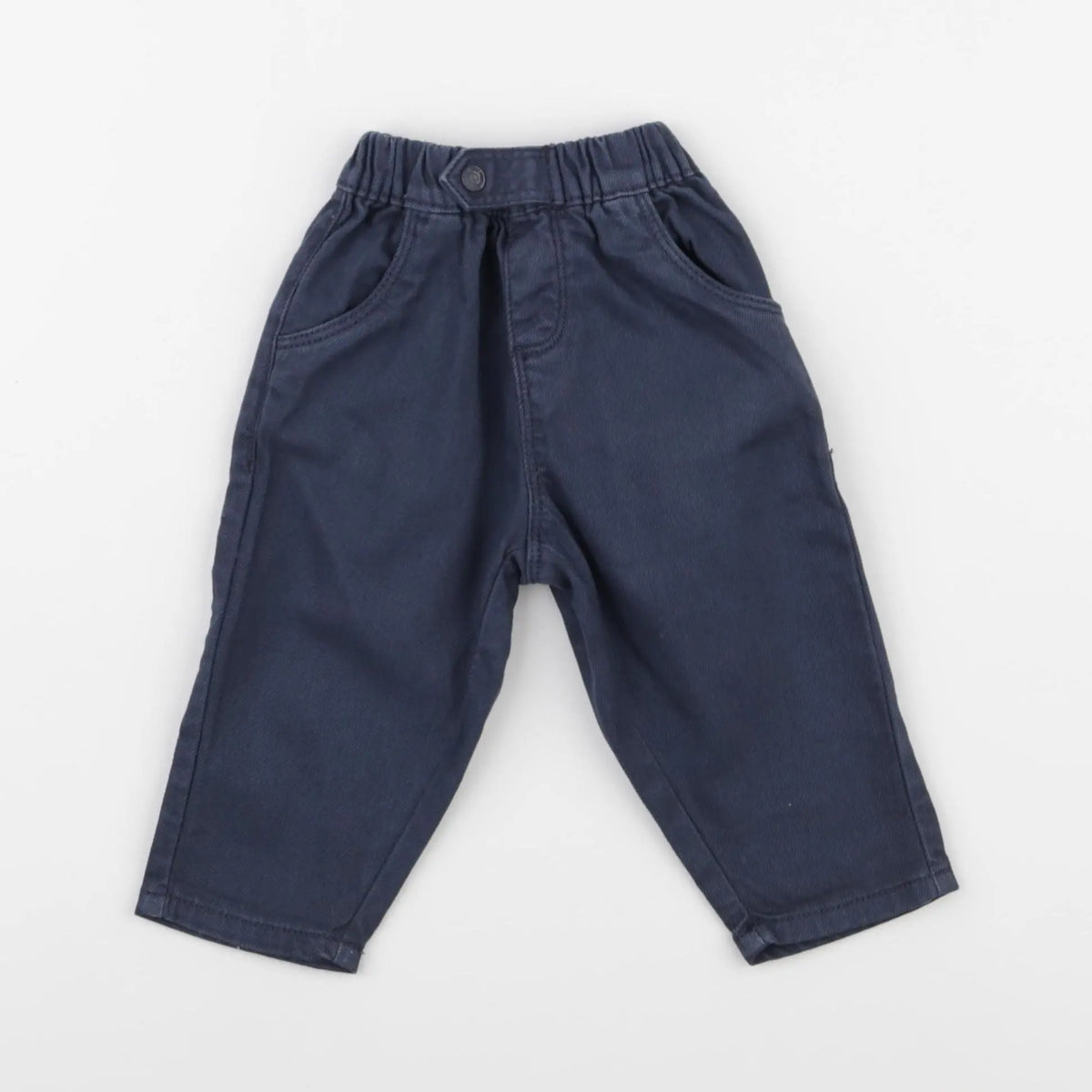 Vertbaudet - pantalon bleu - 3 mois