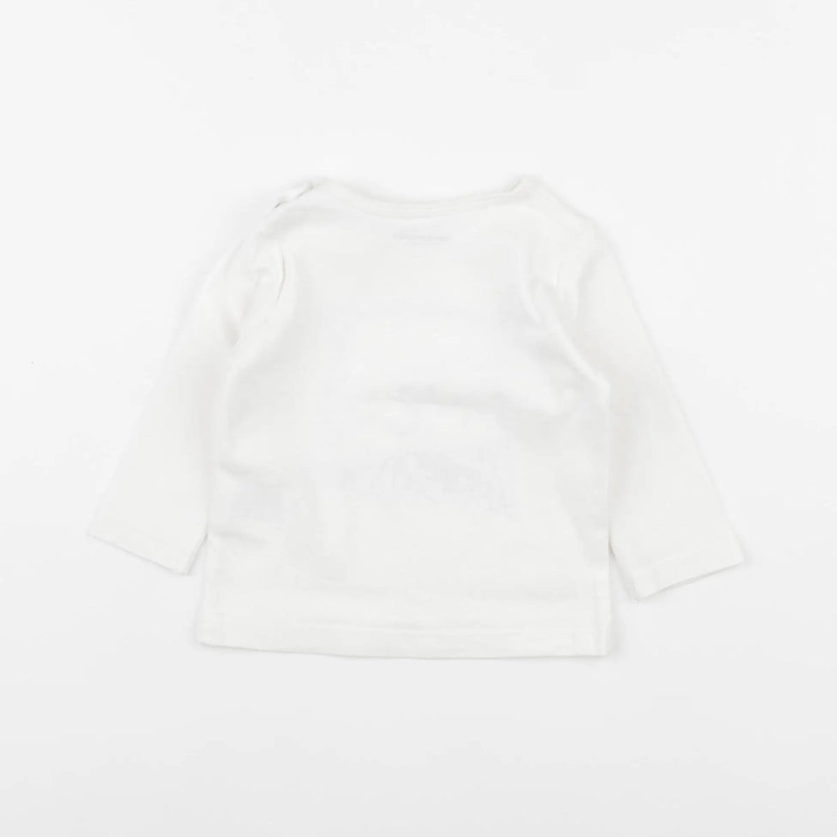 Vertbaudet - tee-shirt blanc - 3 mois