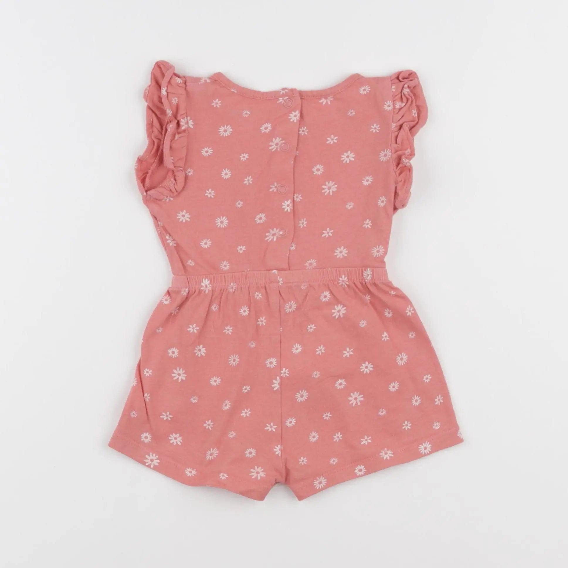 Vertbaudet - combinaison rose - 3 mois