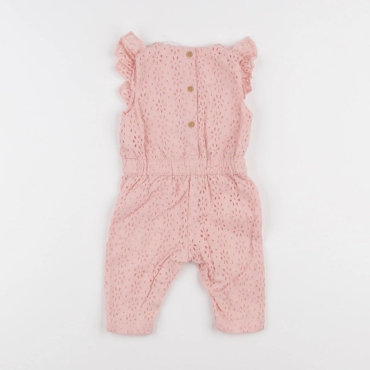 Vertbaudet - combinaison rose - 3 mois