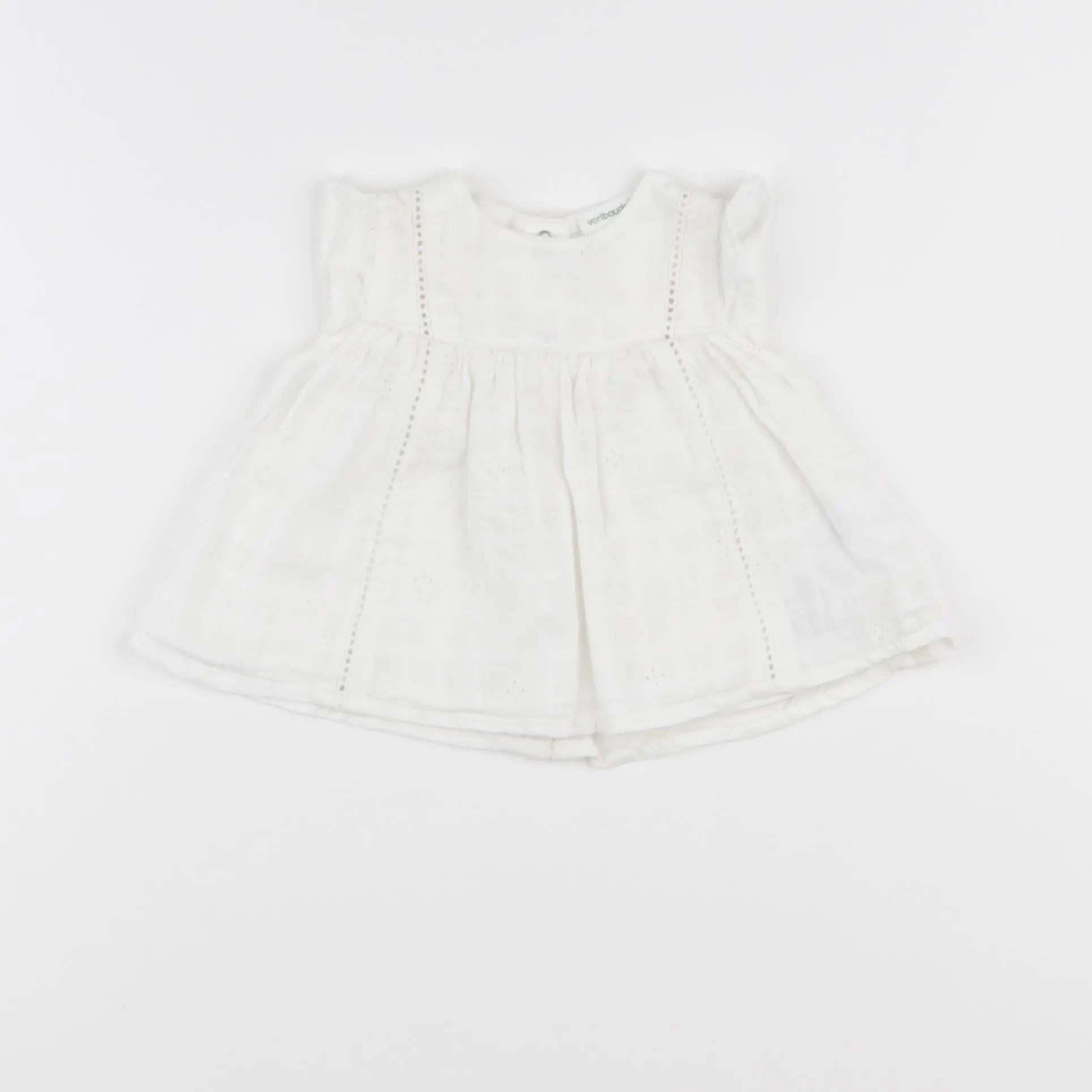 Vertbaudet - blouse blanc - 3 mois