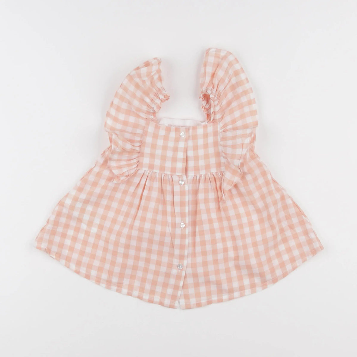 Vertbaudet - robe orange - 6 mois