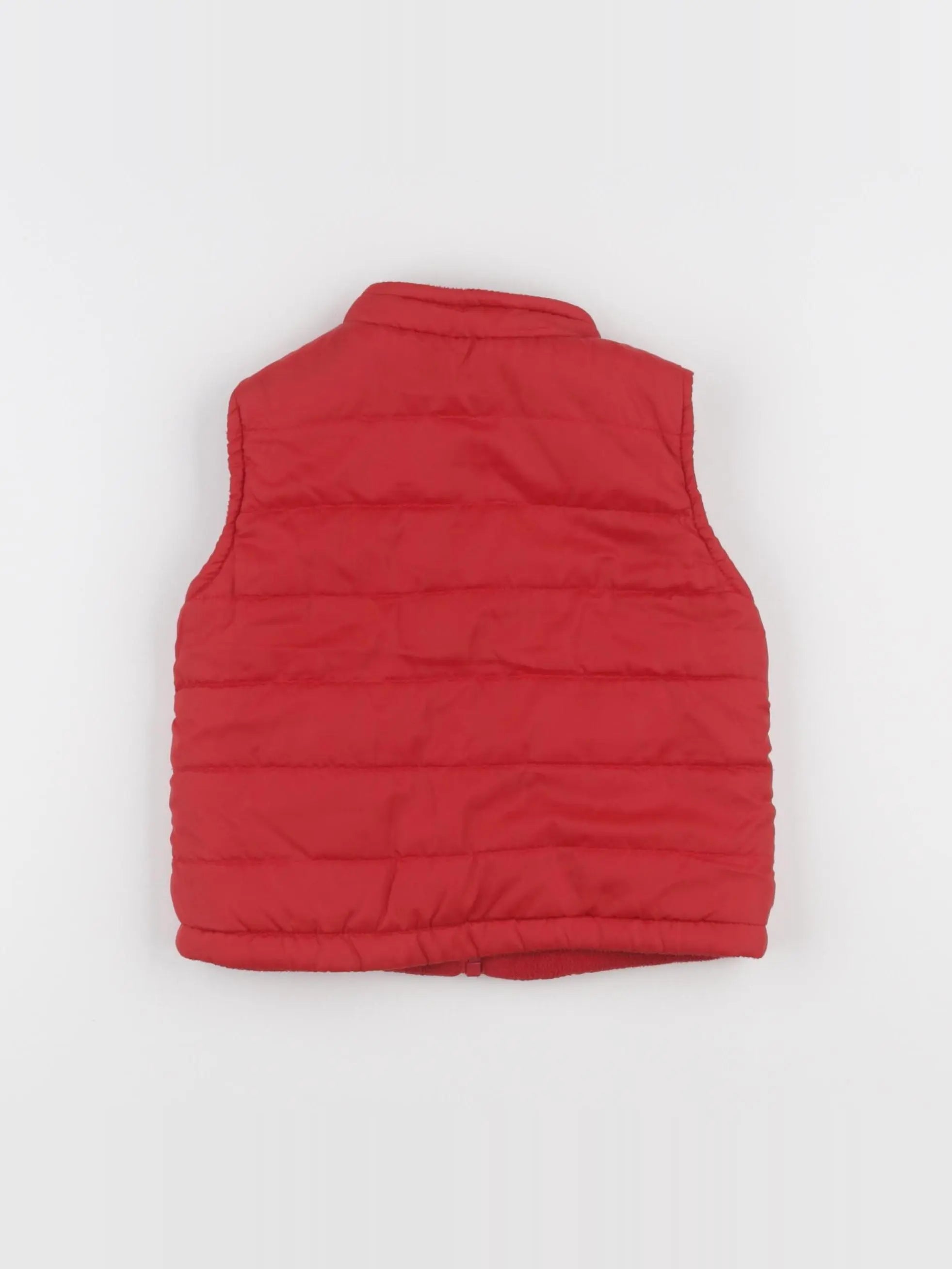 Vertbaudet - doudoune rouge - 2 ans