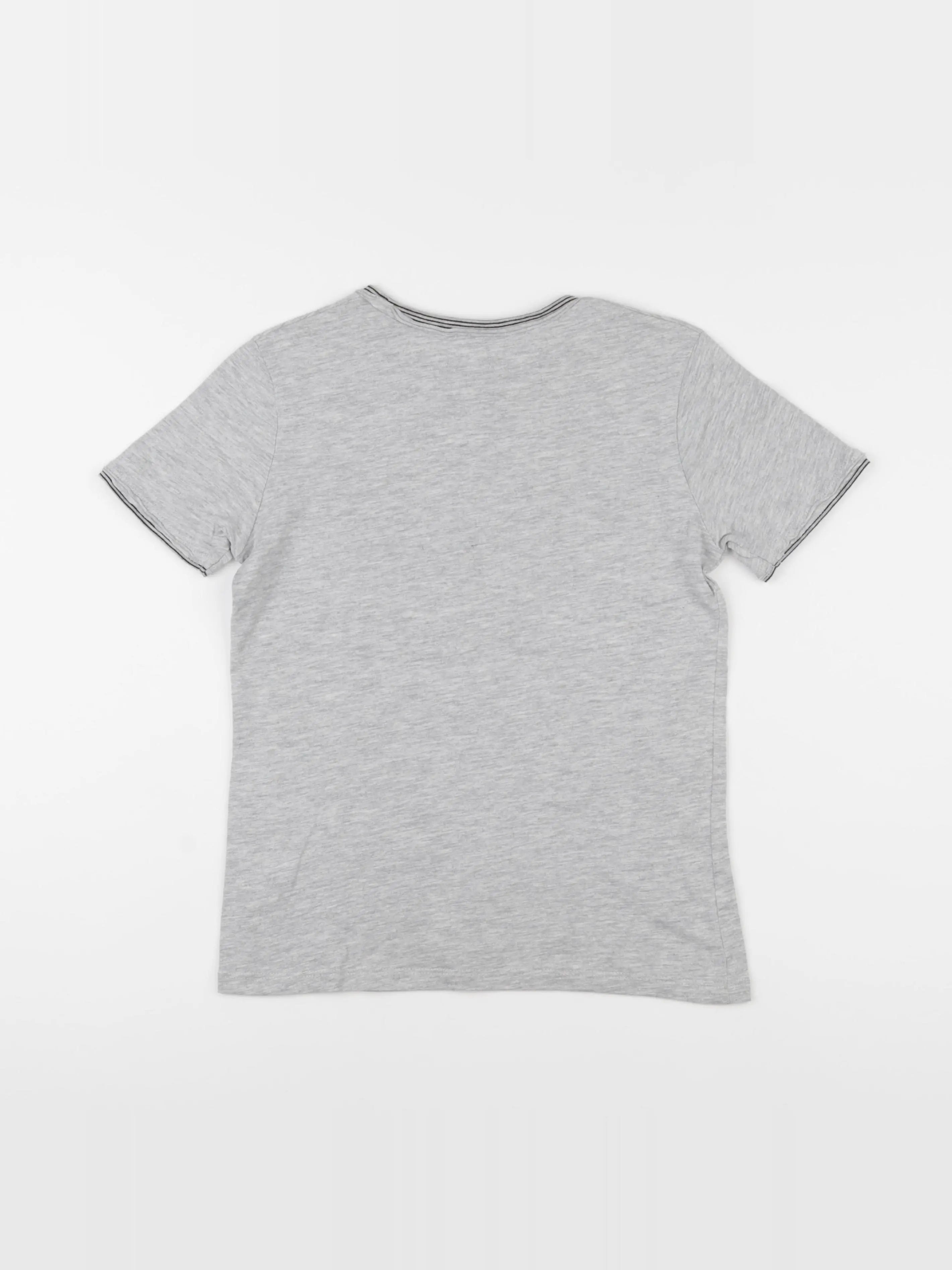 IKKS - tee-shirt gris - 10 ans
