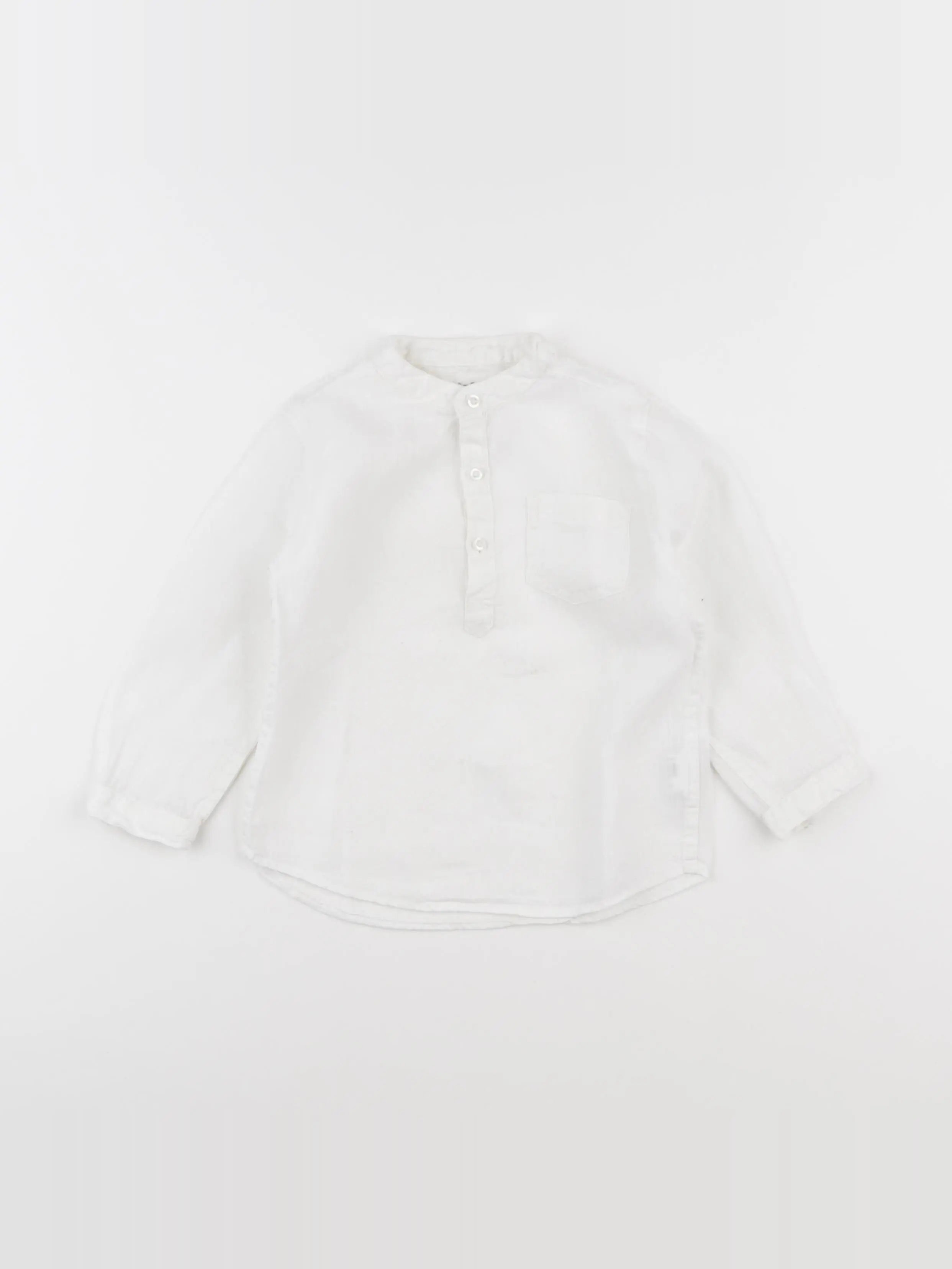 Boutchou - chemise blanc - 24 mois