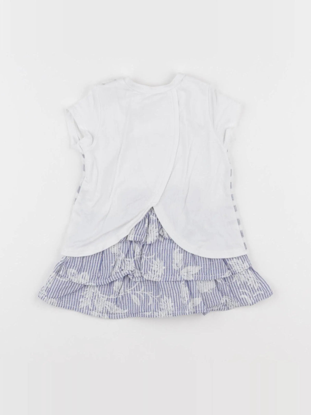 IKKS - robe blanc - 6 mois