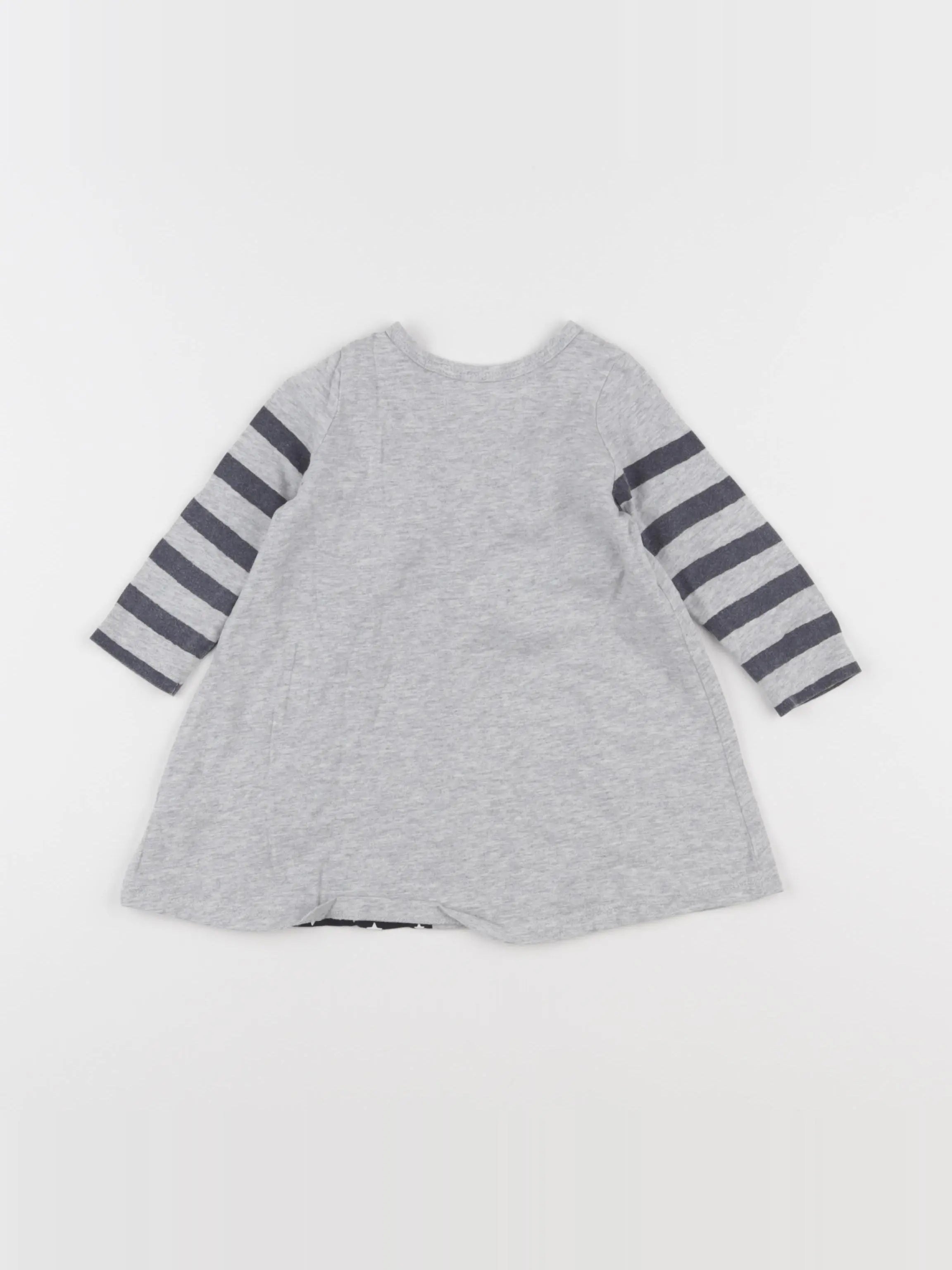 IKKS - robe gris - 6 mois