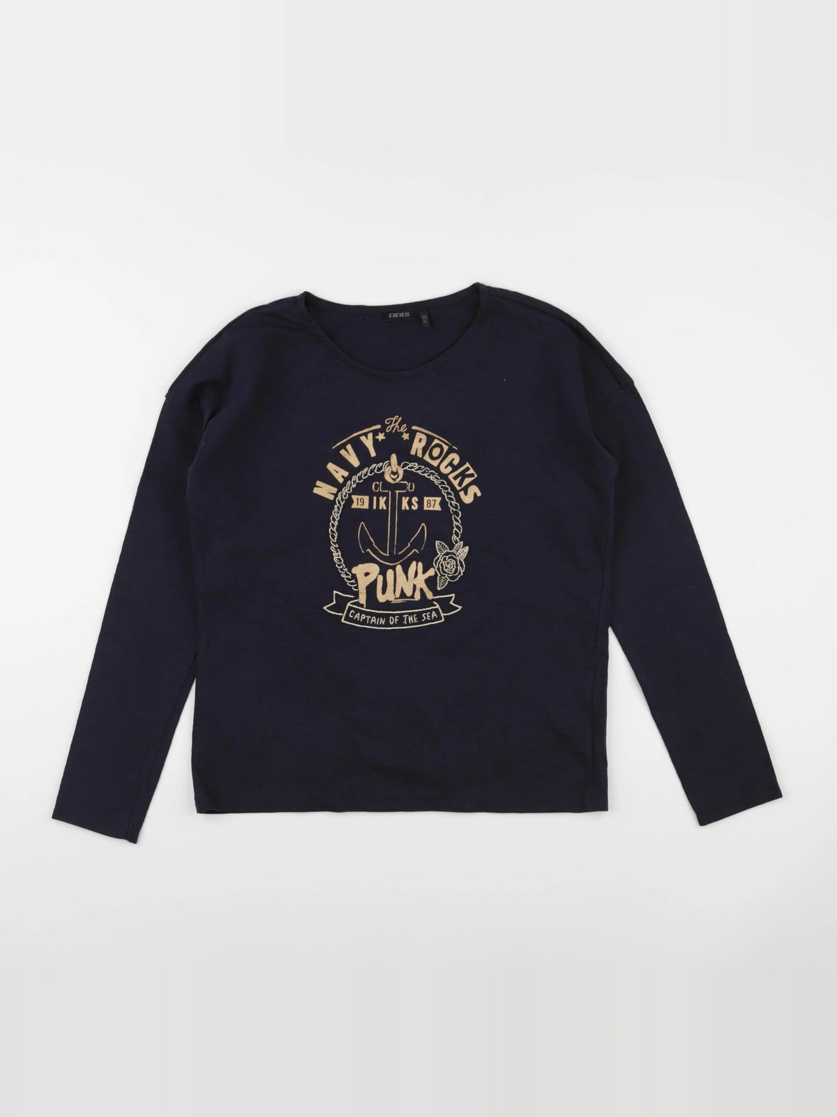 IKKS - tee-shirt bleu - 12 ans